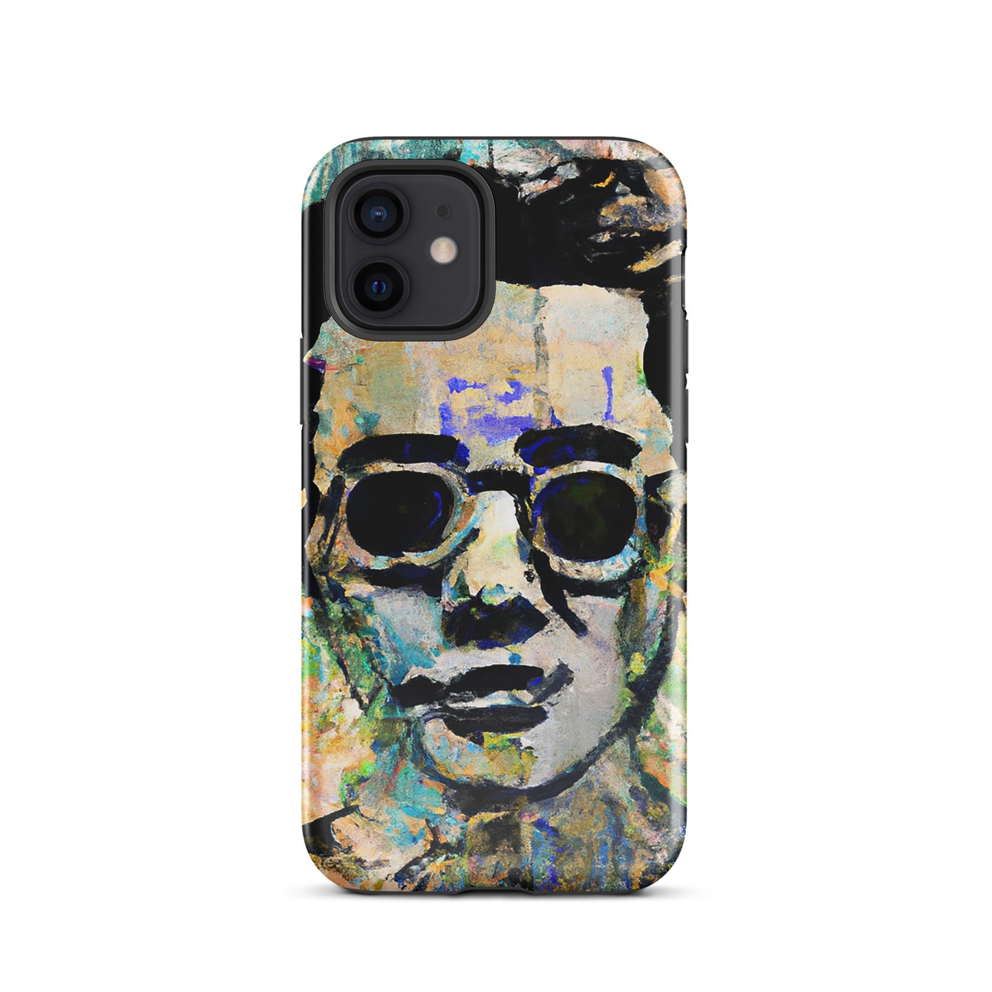 1064: Urban Vibes, Portrait, Abstract, Tough Case for iPhone® (for models 11-15)