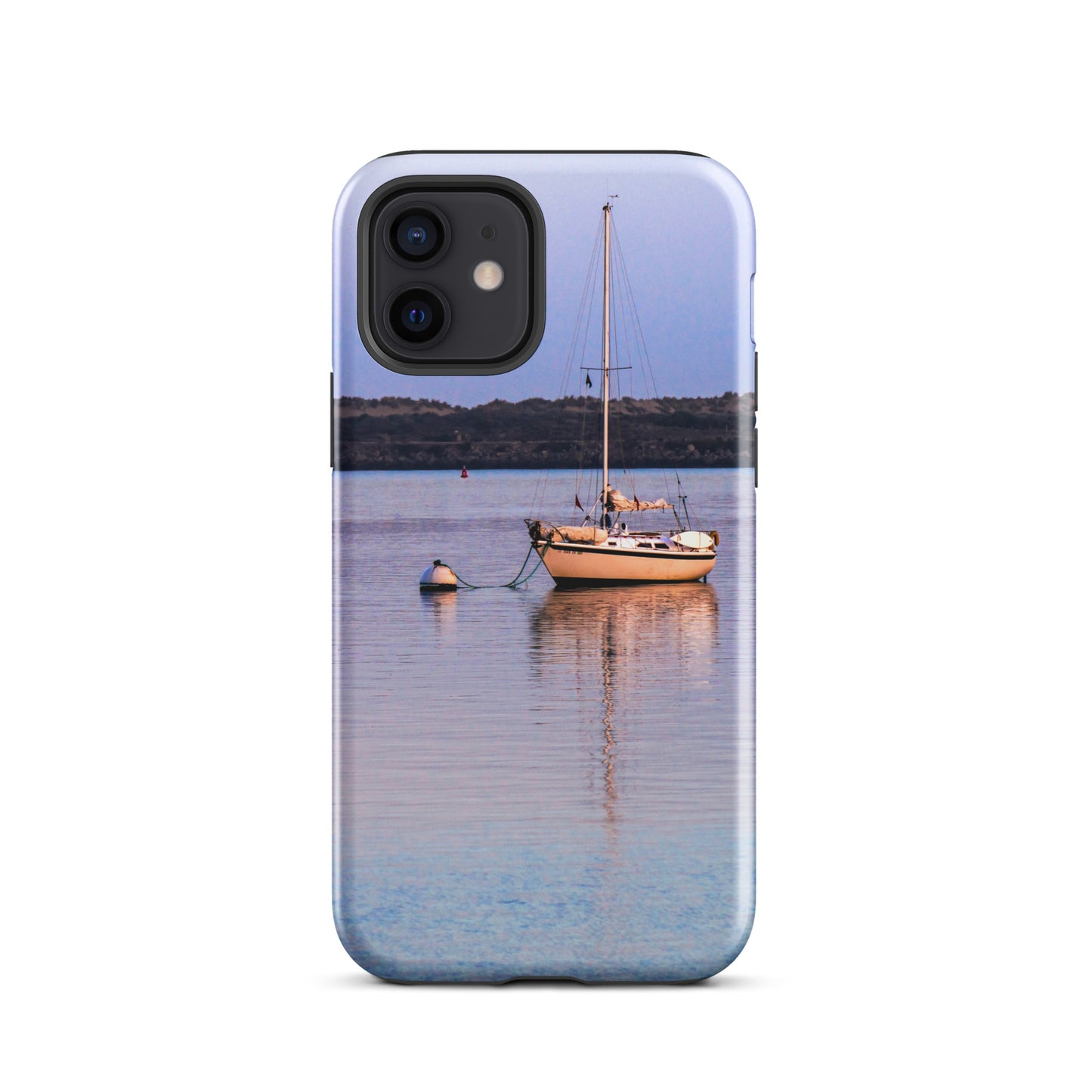 1053: Sailboat Morro Bay California Photo Tough Case for iPhone® (for models 11-15)