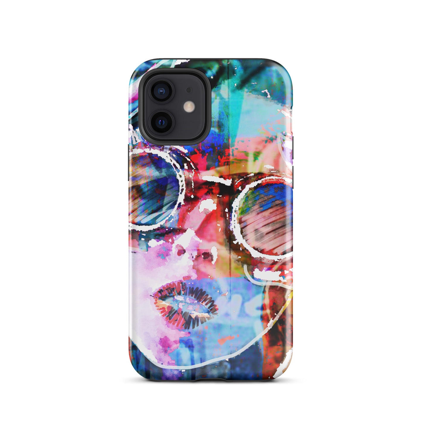 1061: She Vibes, Sunglasses, Tough Case for iPhone® (for models 11-15)