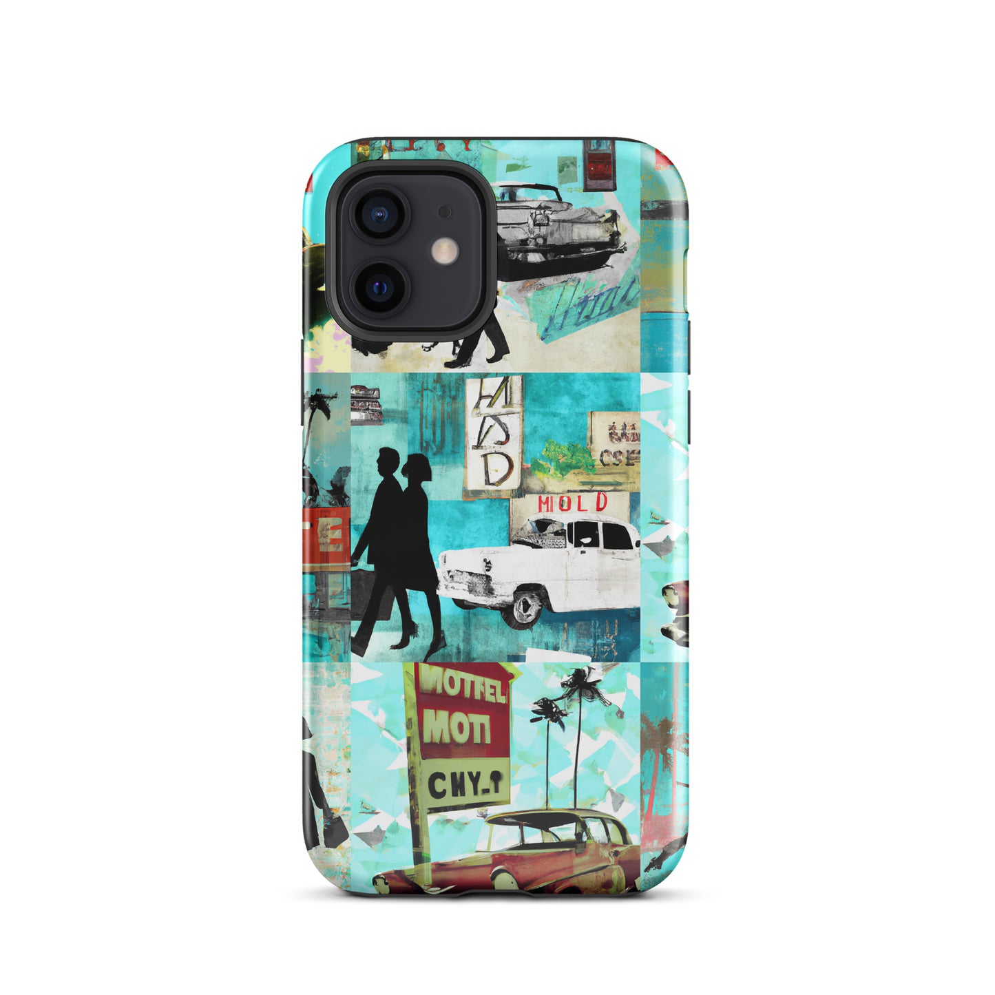 1052: Road Trip, Route 66 Series, Tough Case for iPhone® (for models 11-15)