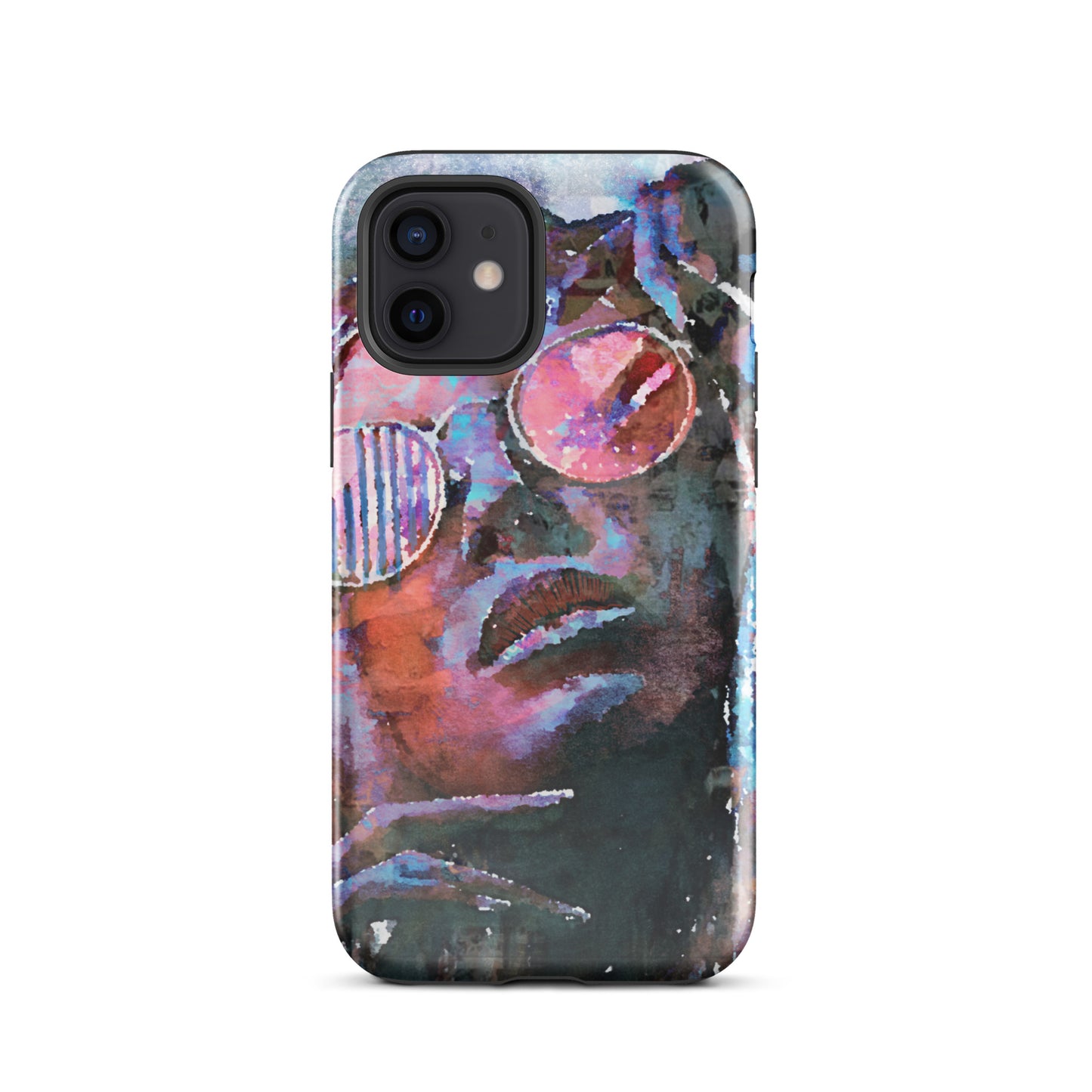 1060: She Vibes, Sunglasses, Tough Case for iPhone® (for models 11-15)