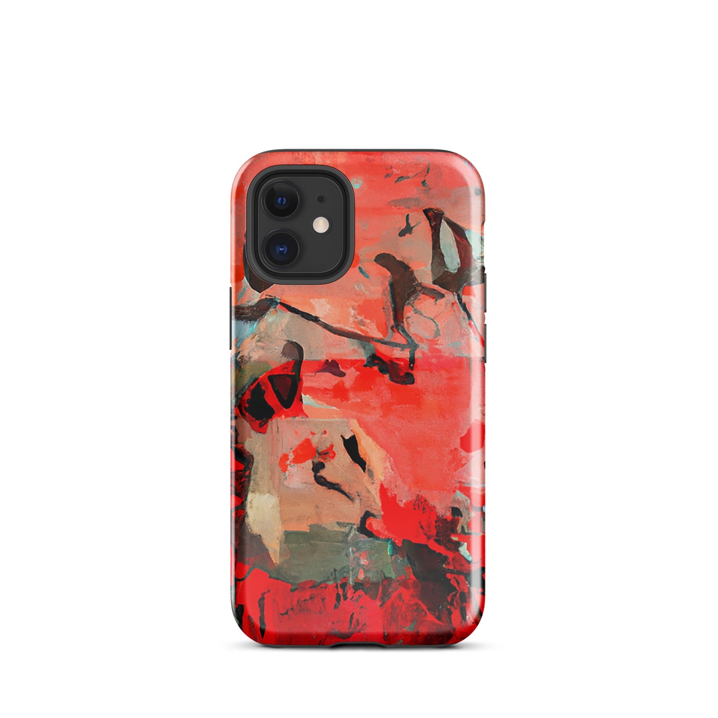 1036: Neon Love Series Tough Case for iPhone® (for models 11-15)