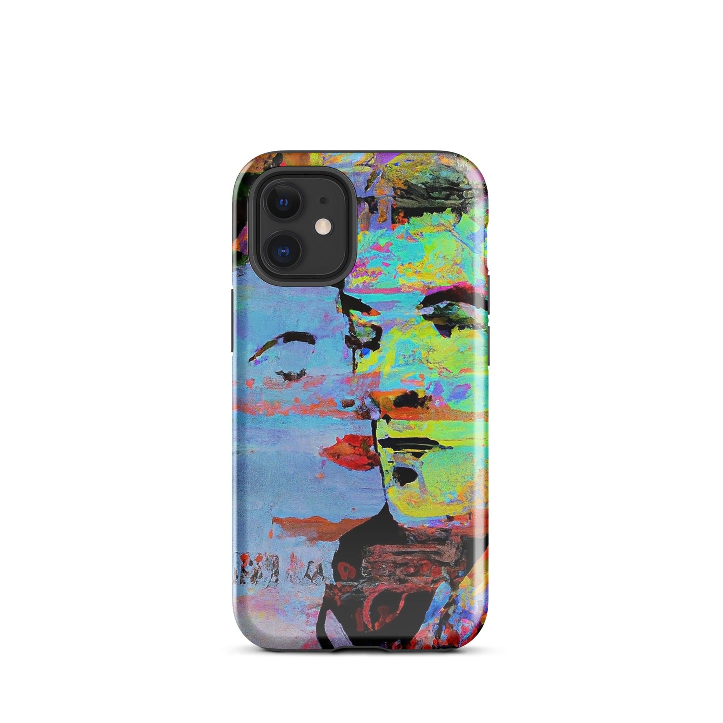 1038: Neon Love Series Tough Case for iPhone® (for models 11-15)