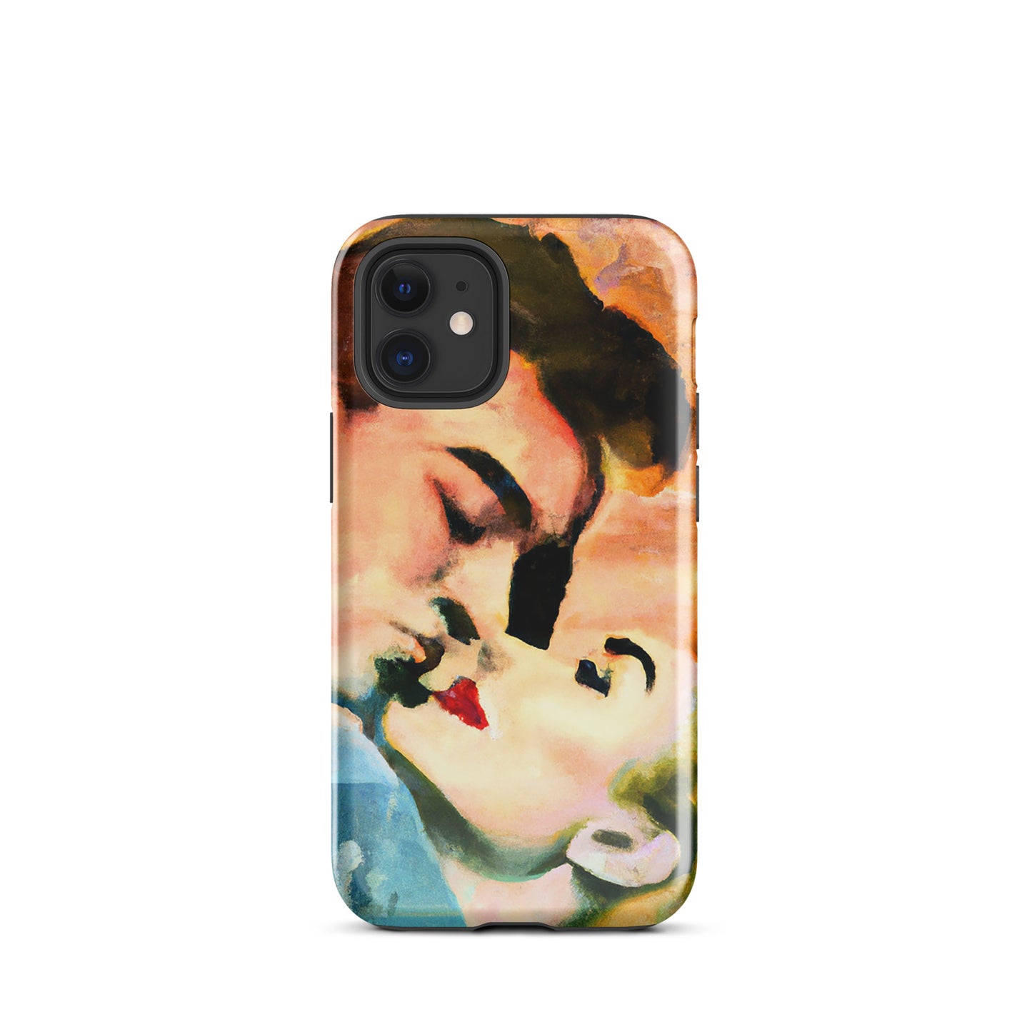 1041: Neon Love Series Tough Case for iPhone® (for models 11-15)