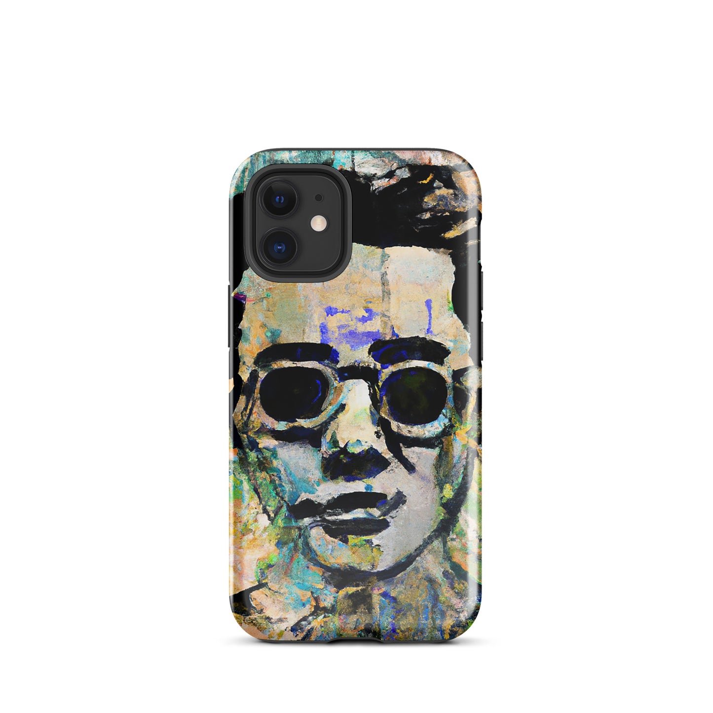 1064: Urban Vibes, Portrait, Abstract, Tough Case for iPhone® (for models 11-15)