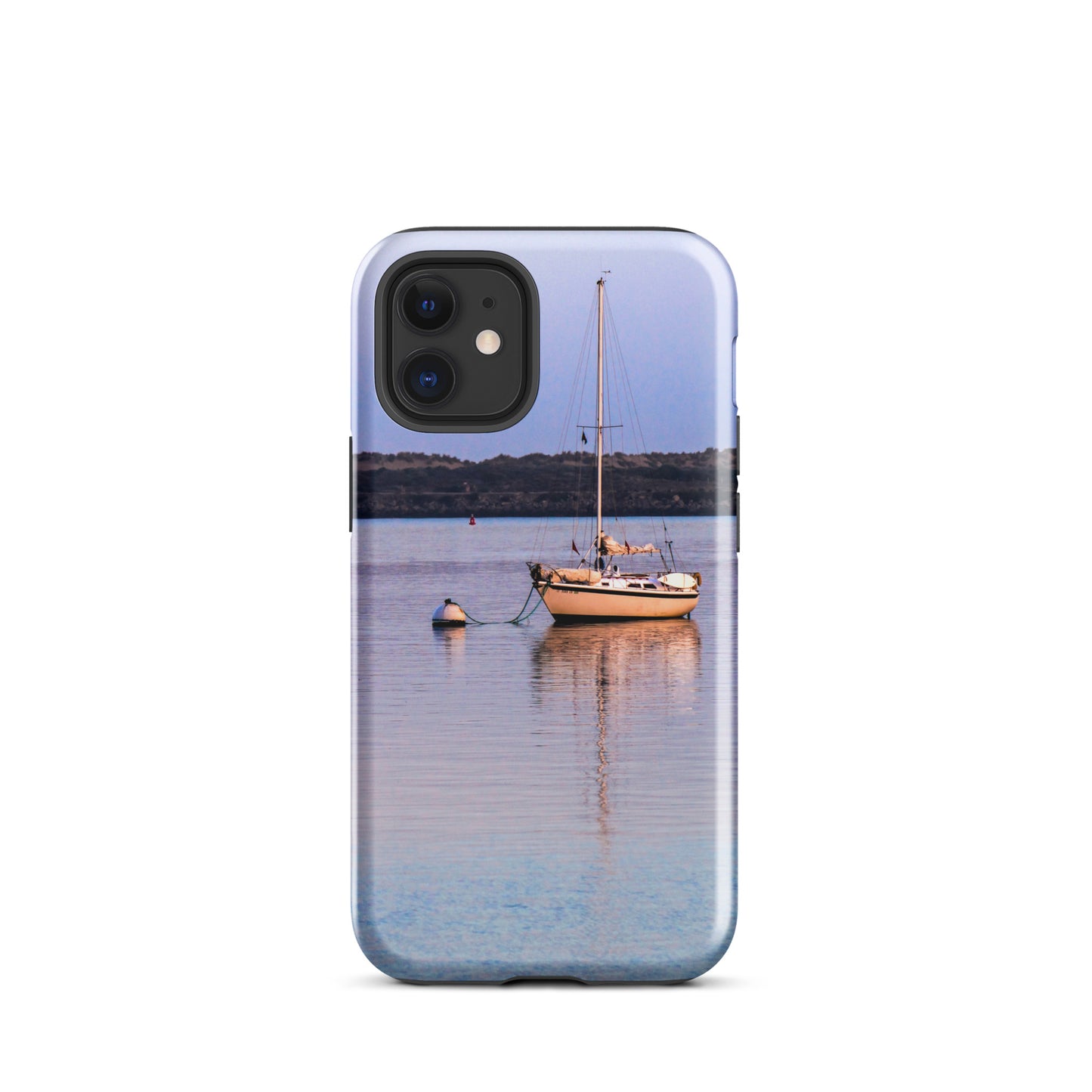 1053: Sailboat Morro Bay California Photo Tough Case for iPhone® (for models 11-15)