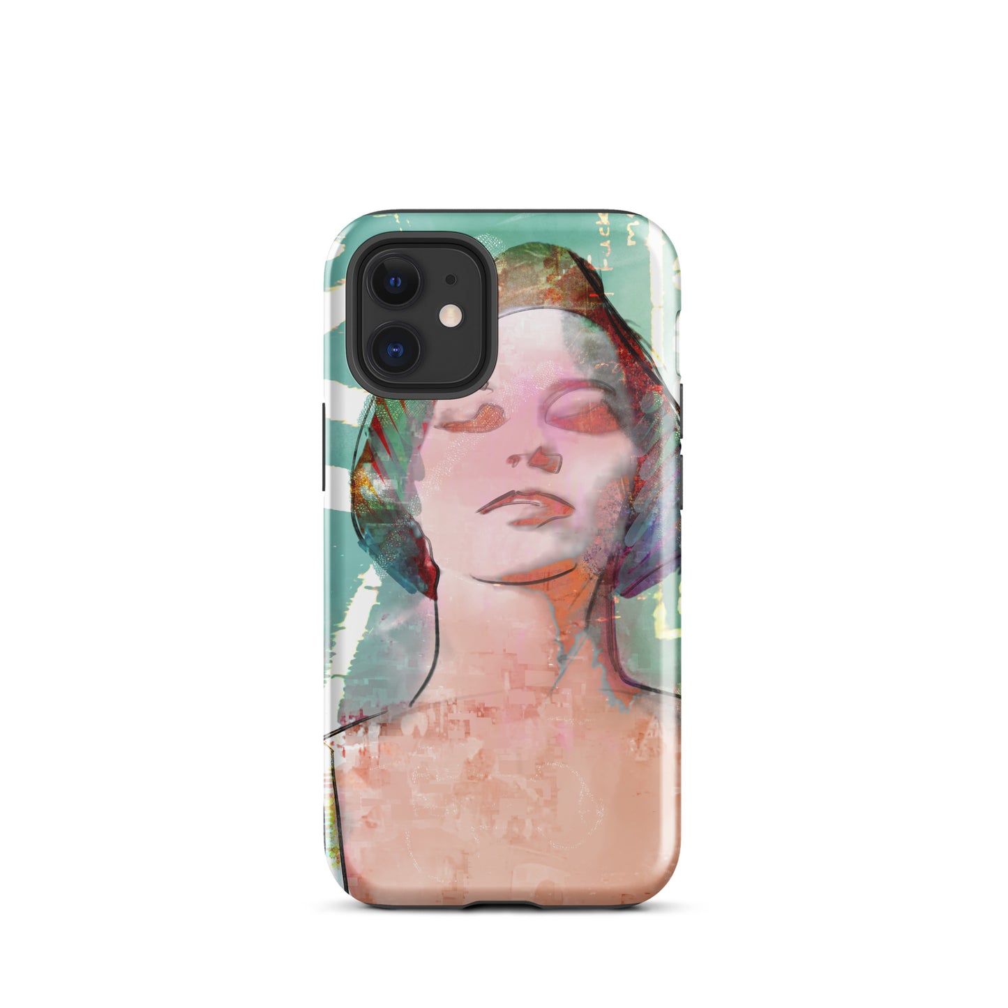 1076: What Dreams May Come, She Vibes, Tough Case for iPhone® (for models 11-15)