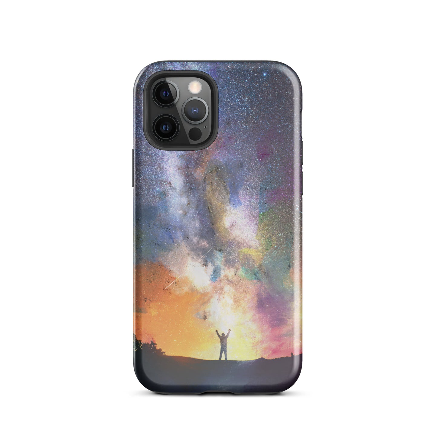 1009: Celestials Galaxy Tough Case for iPhone® (for models 11-15)