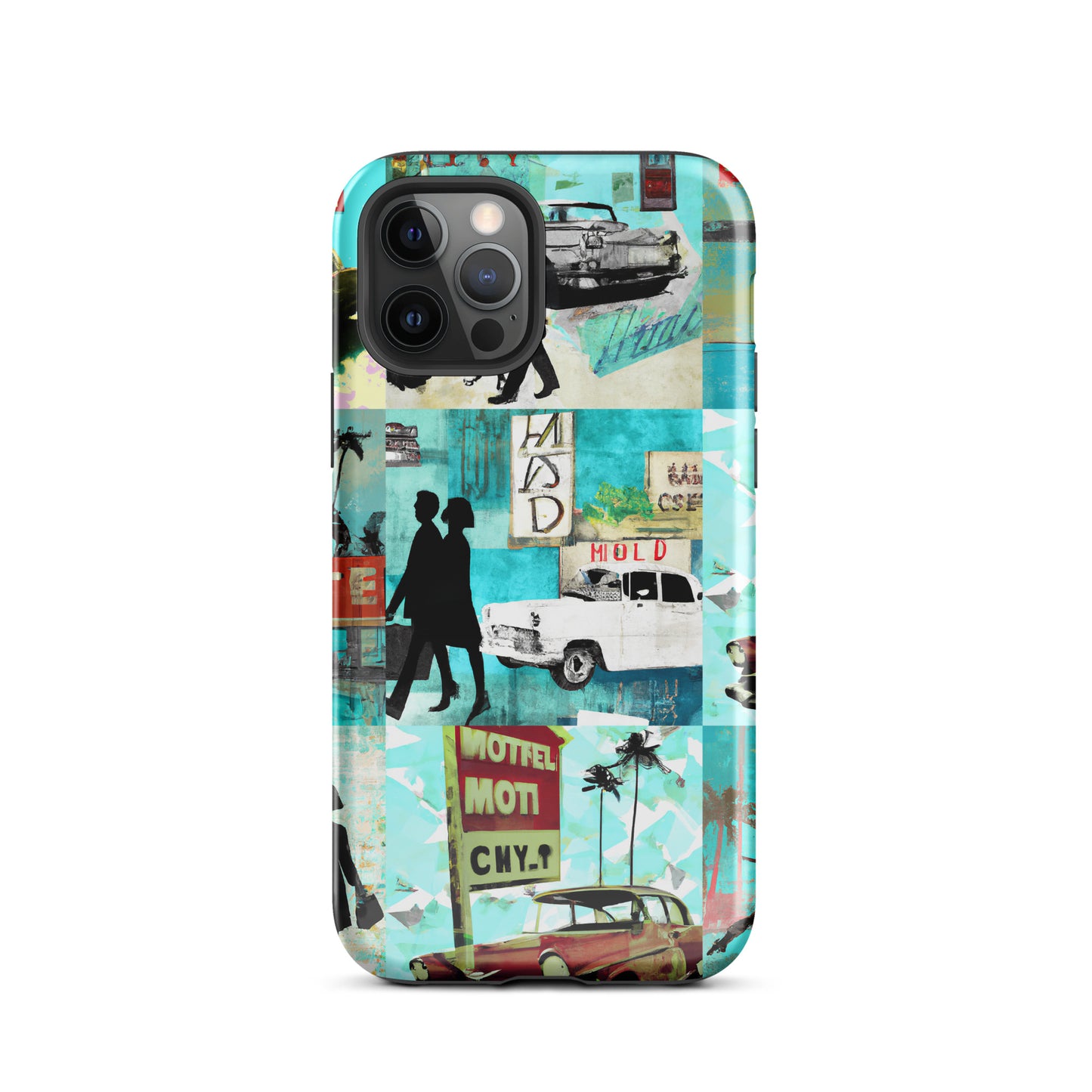 1052: Road Trip, Route 66 Series, Tough Case for iPhone® (for models 11-15)