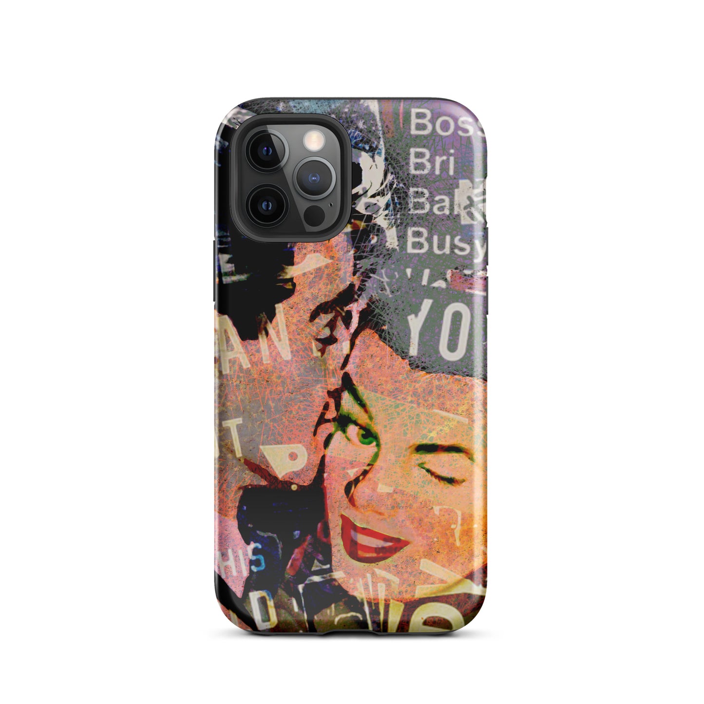 1049: Wink, Neon Love Series Wink Tough Case for iPhone® (for models 11-15)