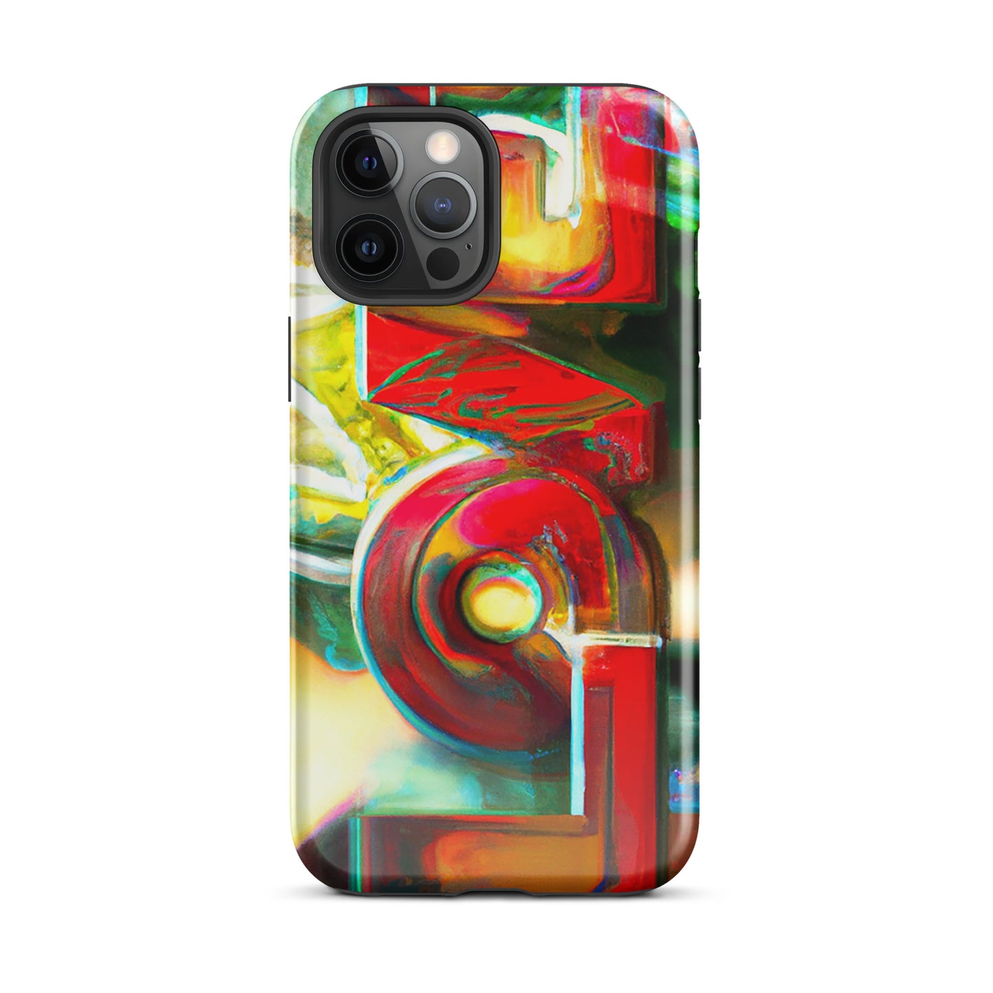 1040: Love, Abstracts Tough Case for iPhone® (for models 11-15)