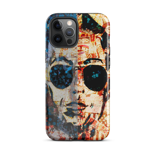 1065: Urban Vibes, Portrait, Abstract, Tough Case for iPhone® (for models 11-15)