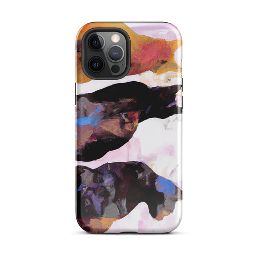 1007: Cats Animal Life Tough Case for iPhone® (for models 11-15)