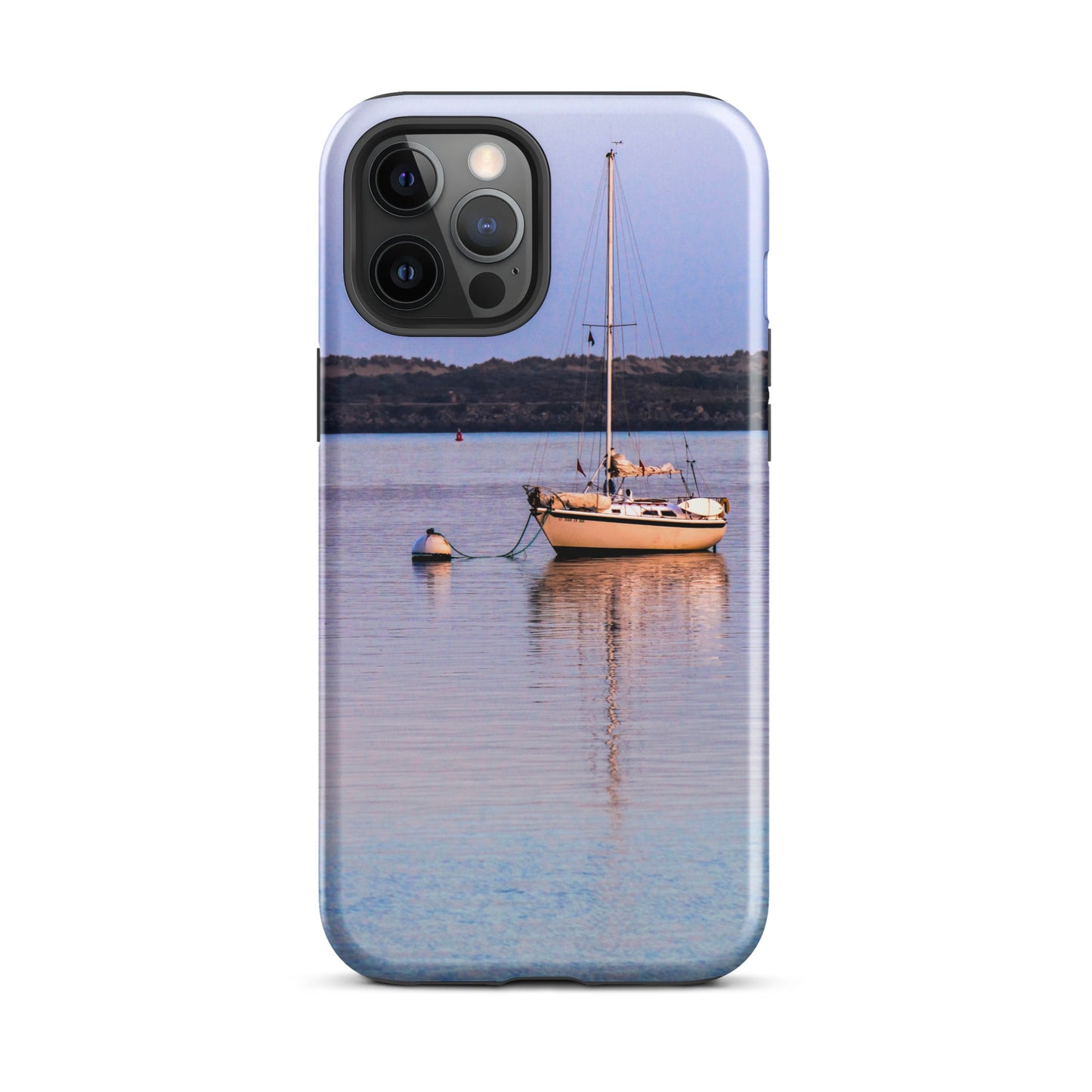 1053: Sailboat Morro Bay California Photo Tough Case for iPhone® (for models 11-15)