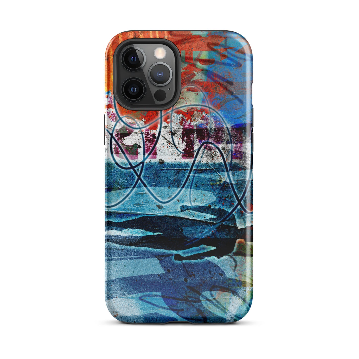 1020: Dreamcatchers Series Surreal Abstract Tough Case for iPhone® (for models 11-15)