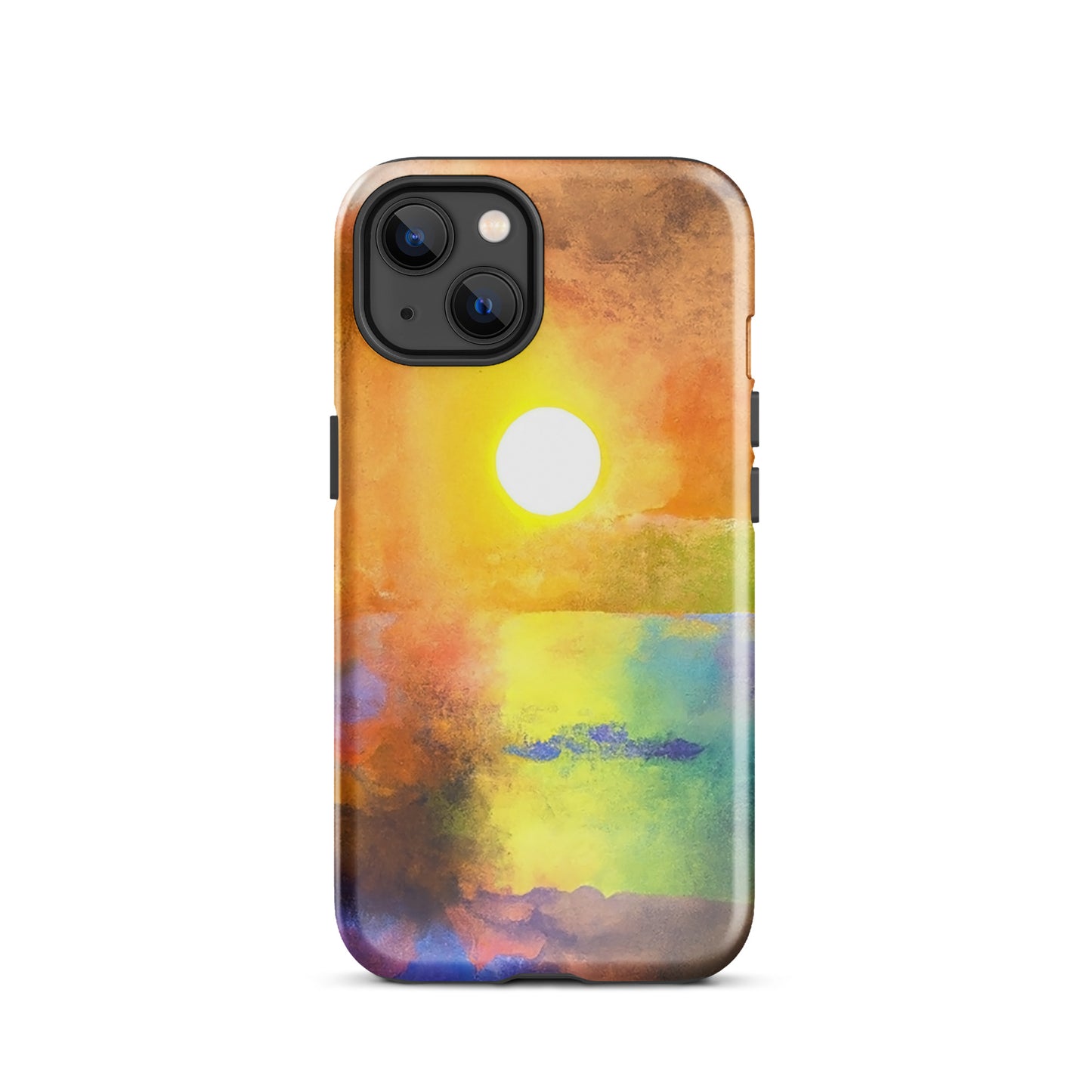 1056: Sunrise Sunset, Scenics, Tough Case for iPhone® (for models 11-15)