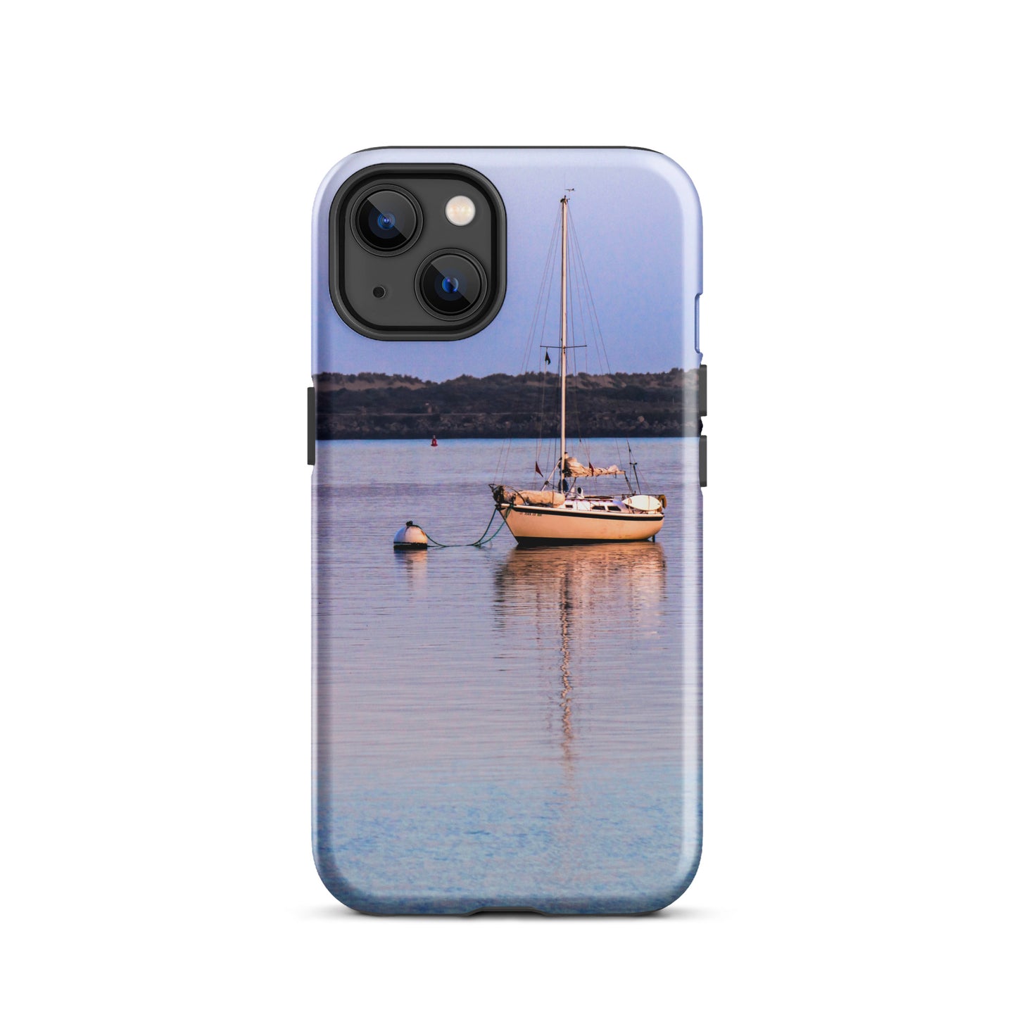 1053: Sailboat Morro Bay California Photo Tough Case for iPhone® (for models 11-15)