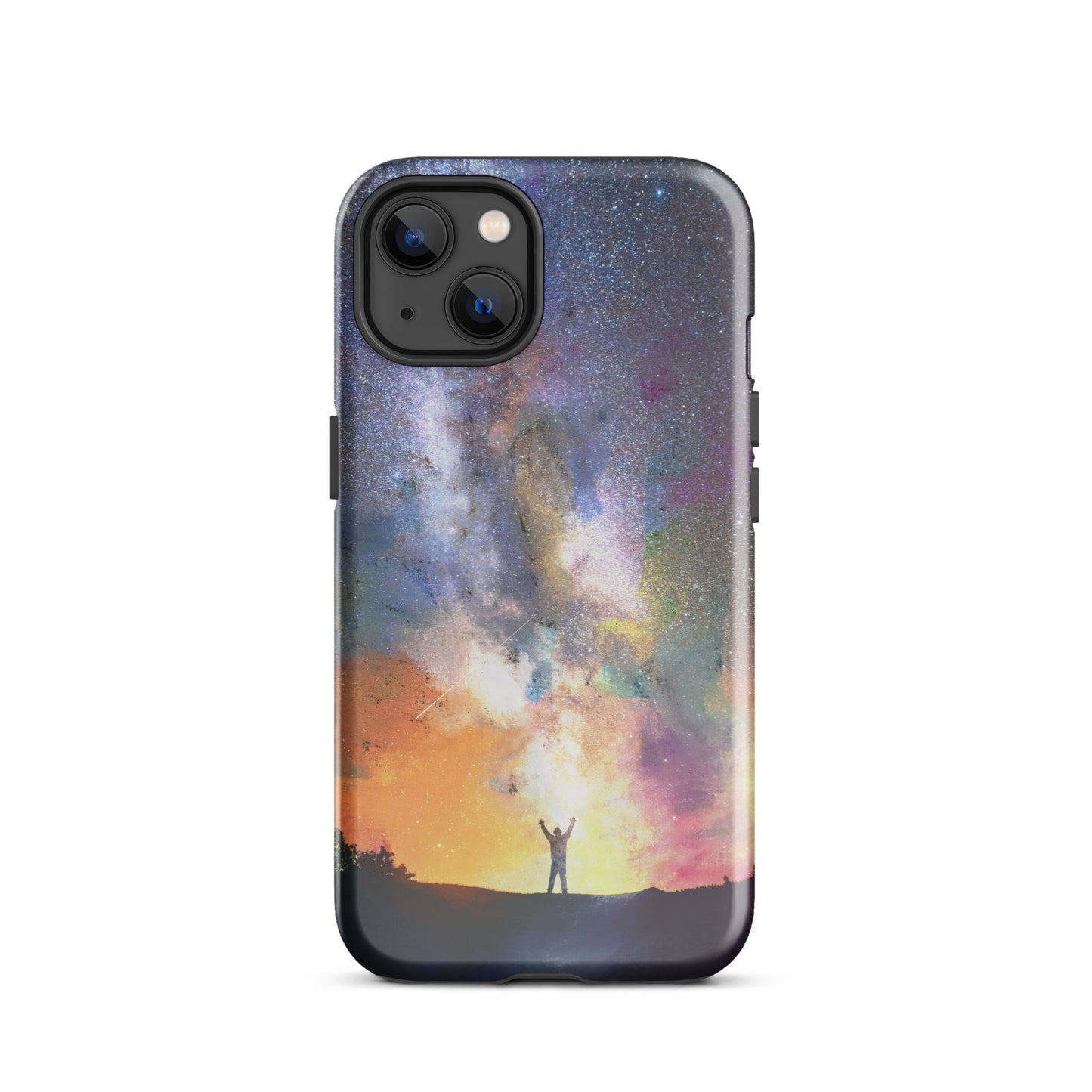 1009: Celestials Galaxy Tough Case for iPhone® (for models 11-15)