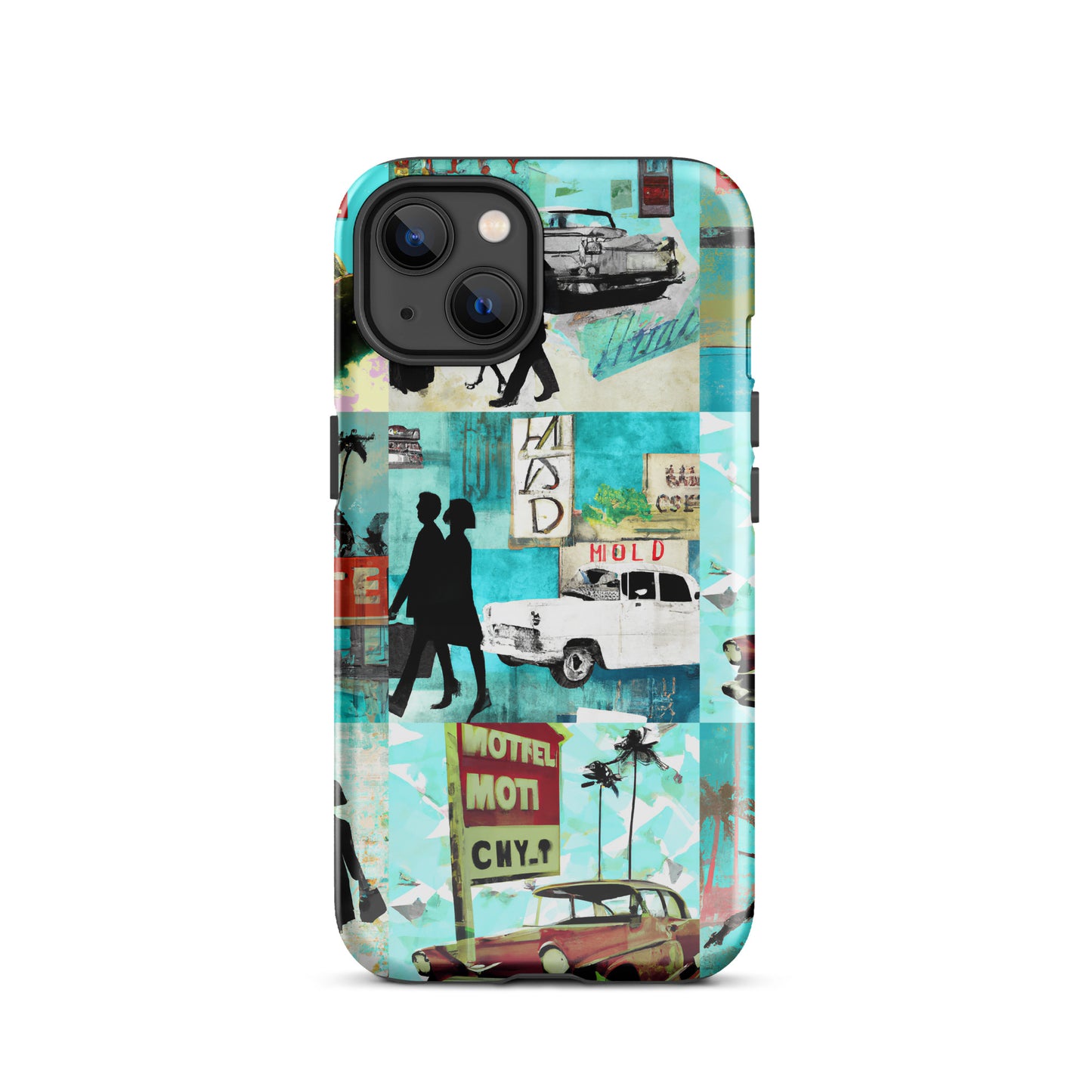 1052: Road Trip, Route 66 Series, Tough Case for iPhone® (for models 11-15)