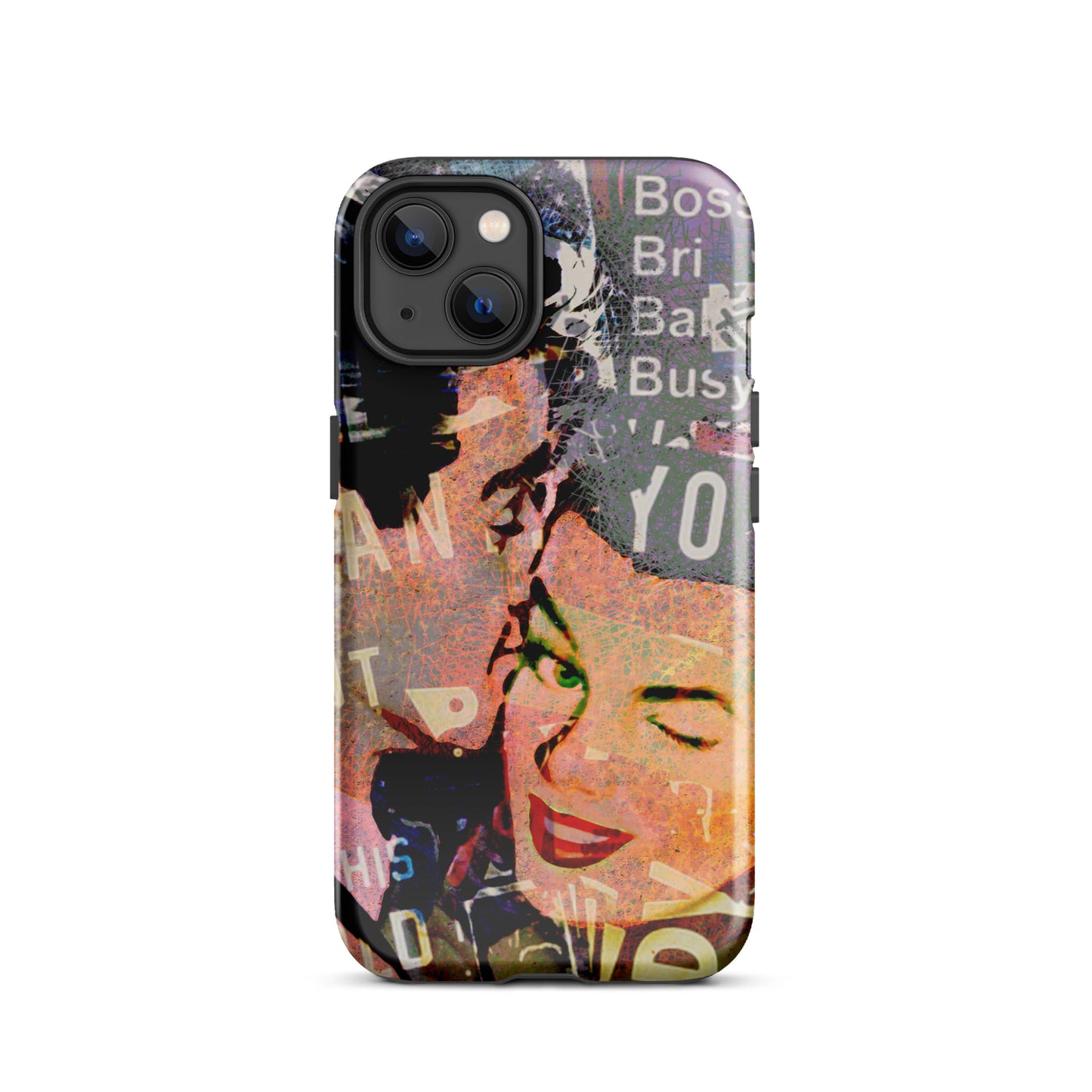 1049: Wink, Neon Love Series Wink Tough Case for iPhone® (for models 11-15)