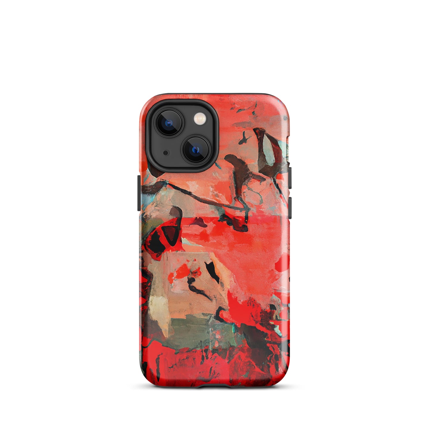 1036: Neon Love Series Tough Case for iPhone® (for models 11-15)