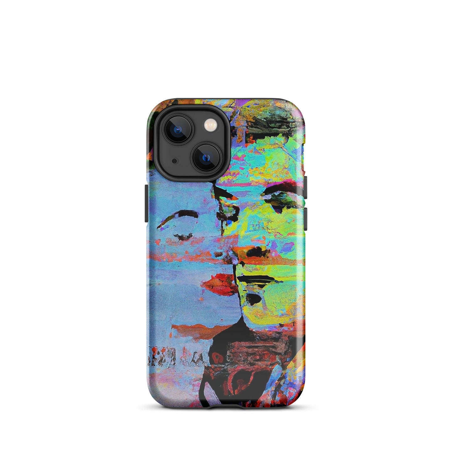 1038: Neon Love Series Tough Case for iPhone® (for models 11-15)