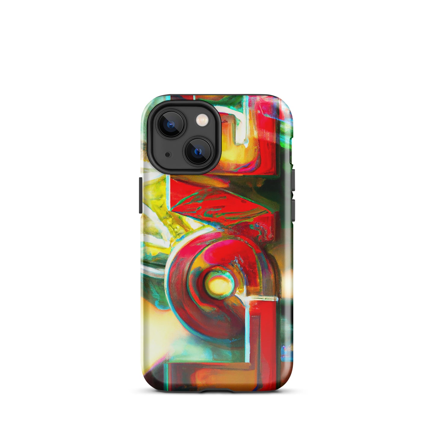 1040: Love, Abstracts Tough Case for iPhone® (for models 11-15)