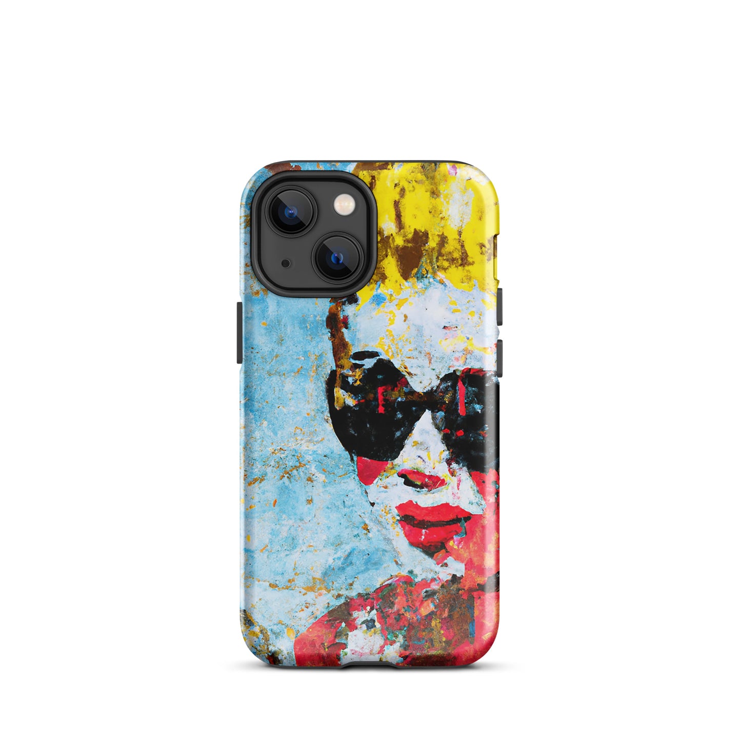 1058: She Vibes, Abstract, Tough Case for iPhone® (for models 11-15)