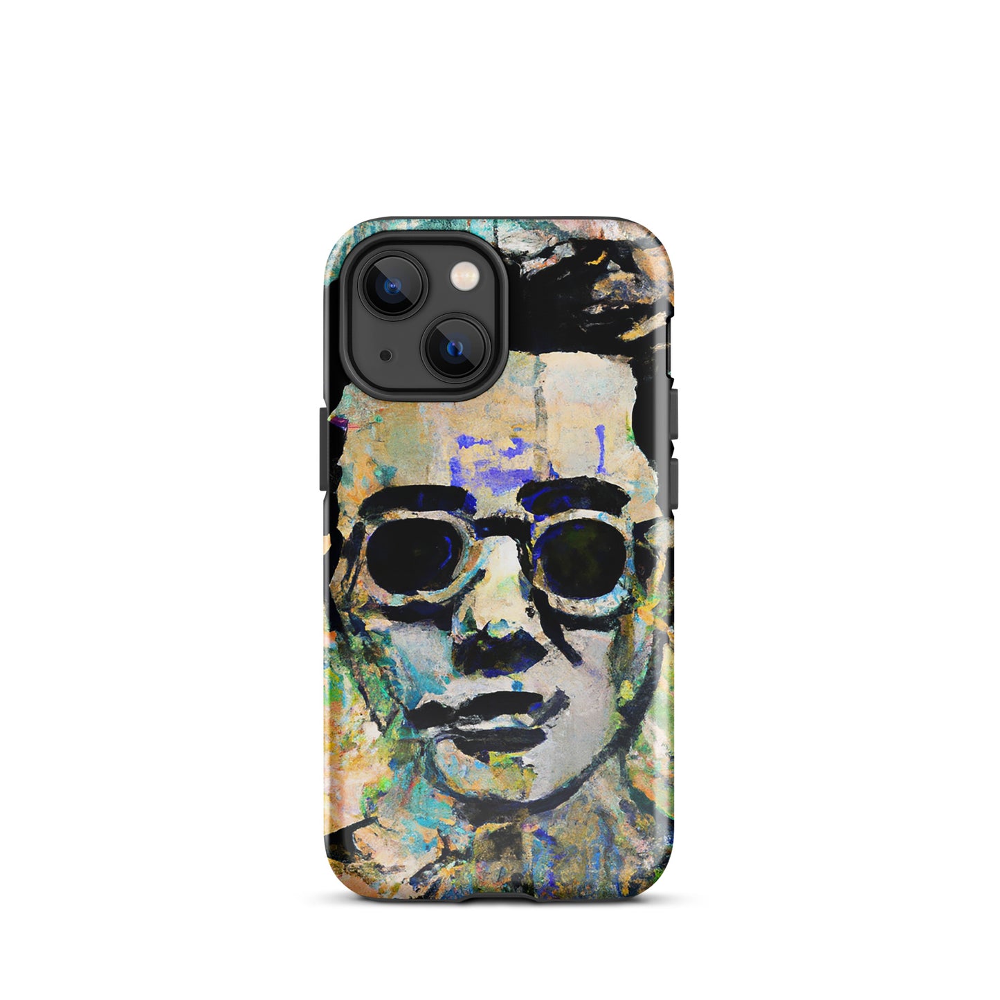 1064: Urban Vibes, Portrait, Abstract, Tough Case for iPhone® (for models 11-15)