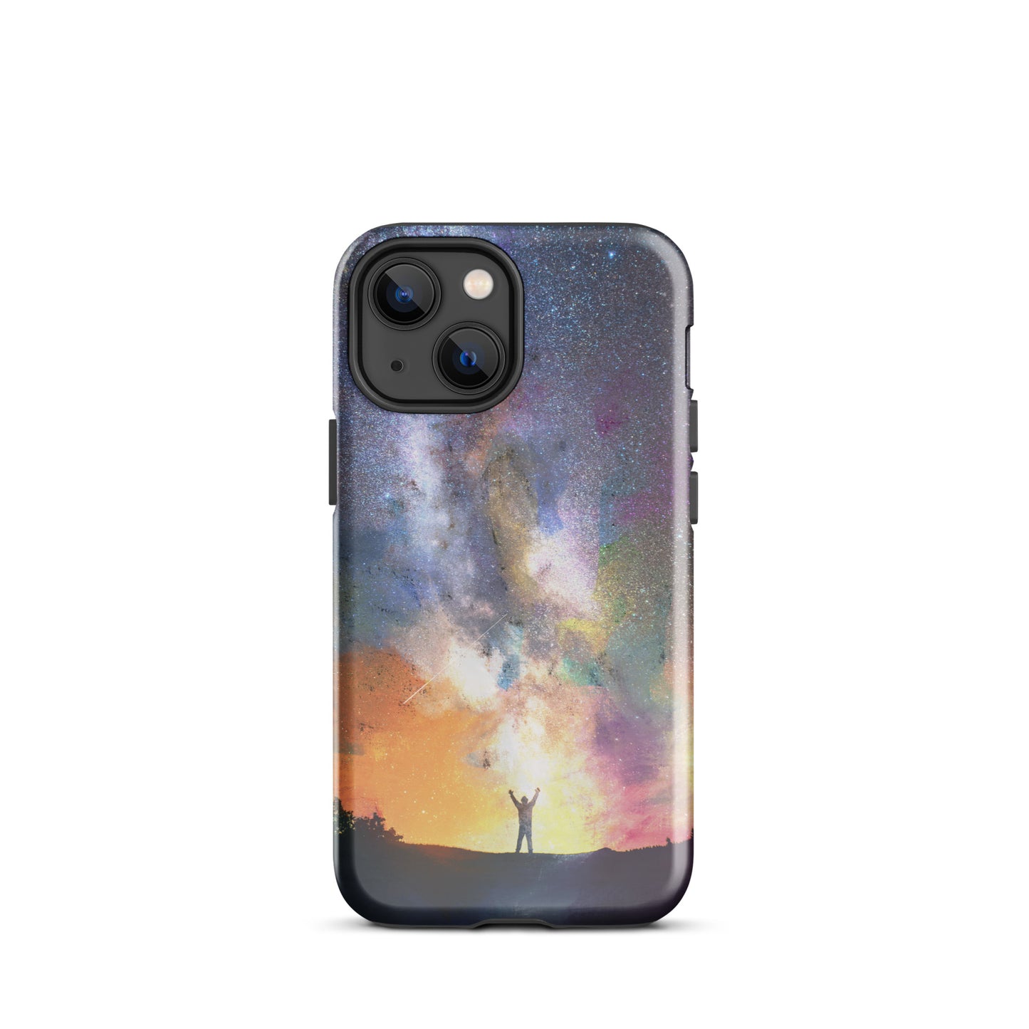 1009: Celestials Galaxy Tough Case for iPhone® (for models 11-15)