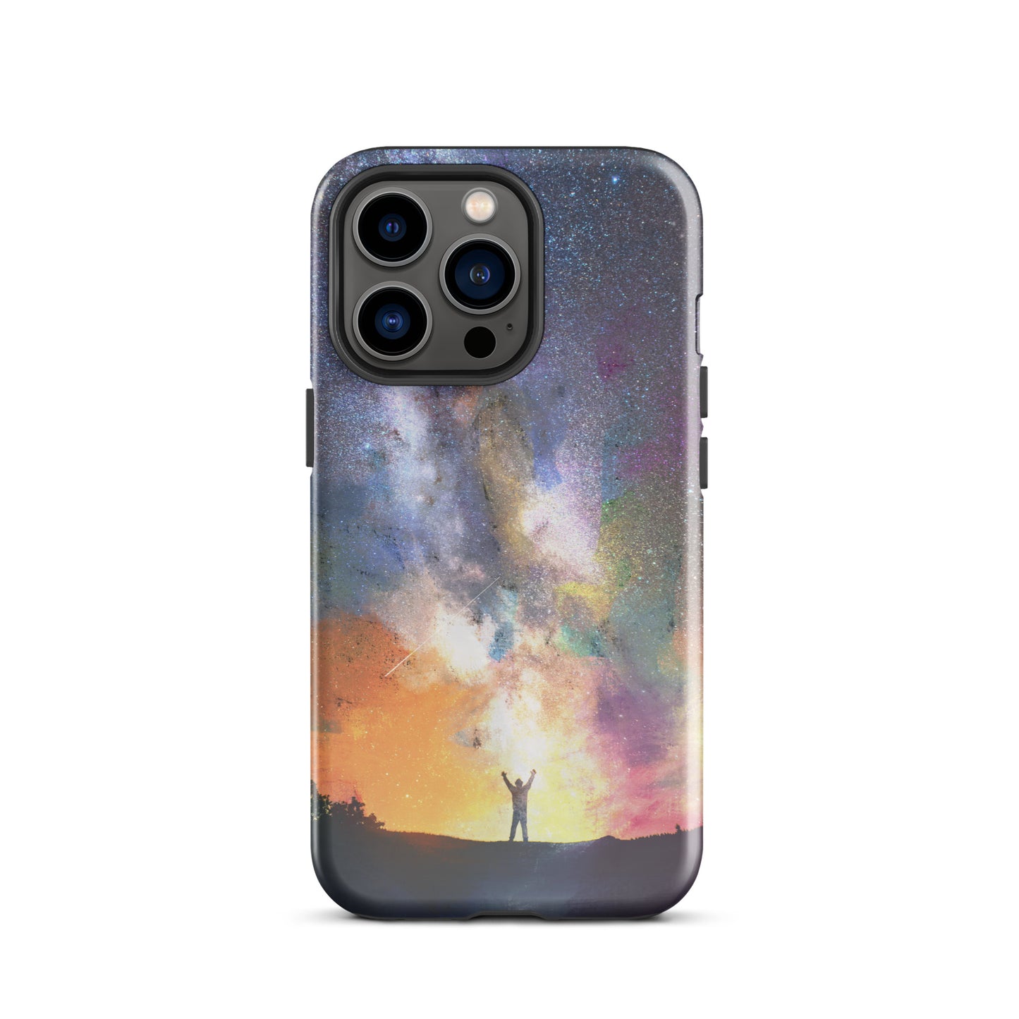 1009: Celestials Galaxy Tough Case for iPhone® (for models 11-15)