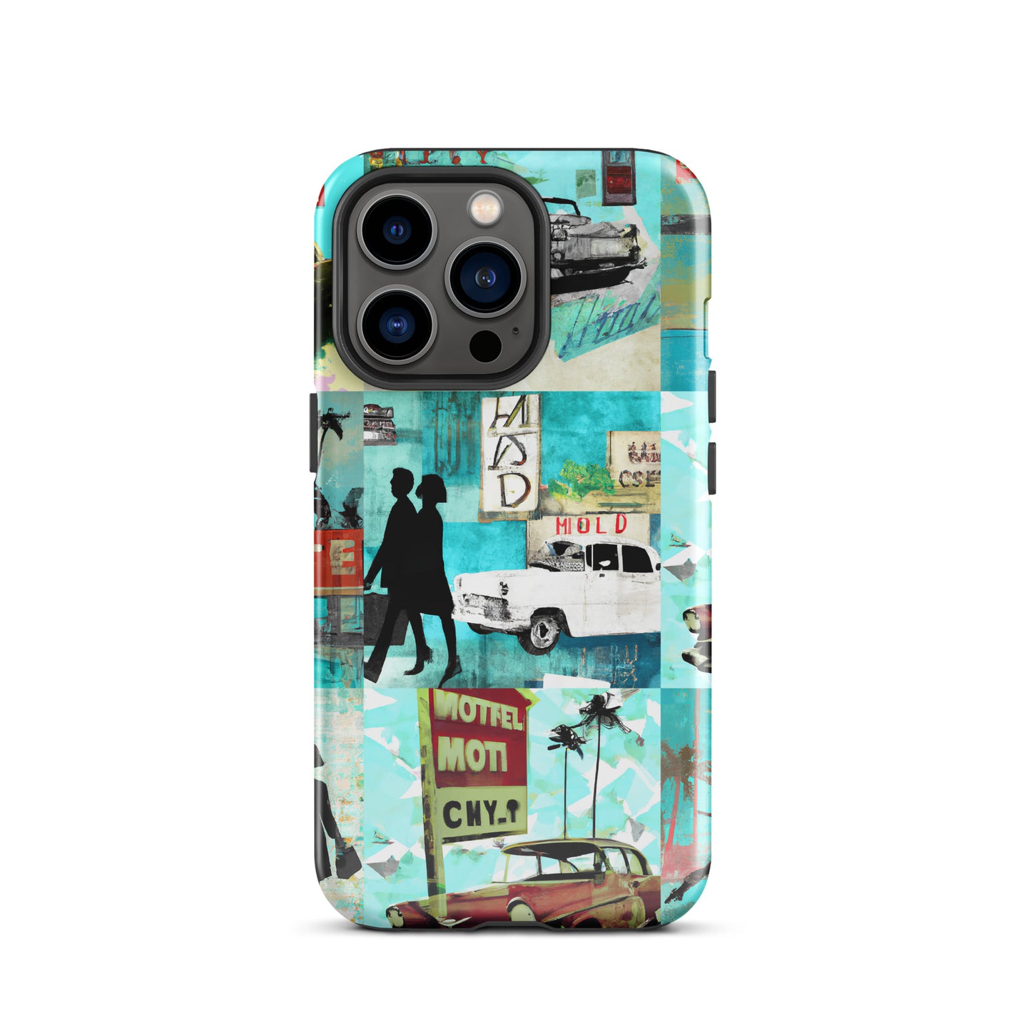 1052: Road Trip, Route 66 Series, Tough Case for iPhone® (for models 11-15)