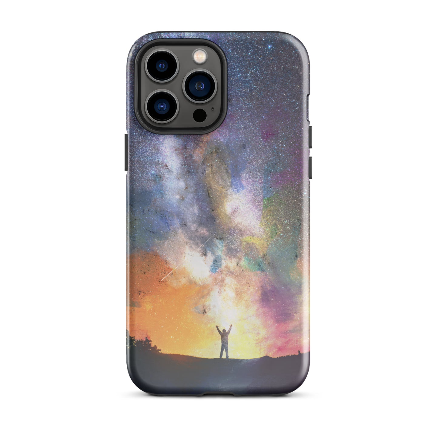 1009: Celestials Galaxy Tough Case for iPhone® (for models 11-15)