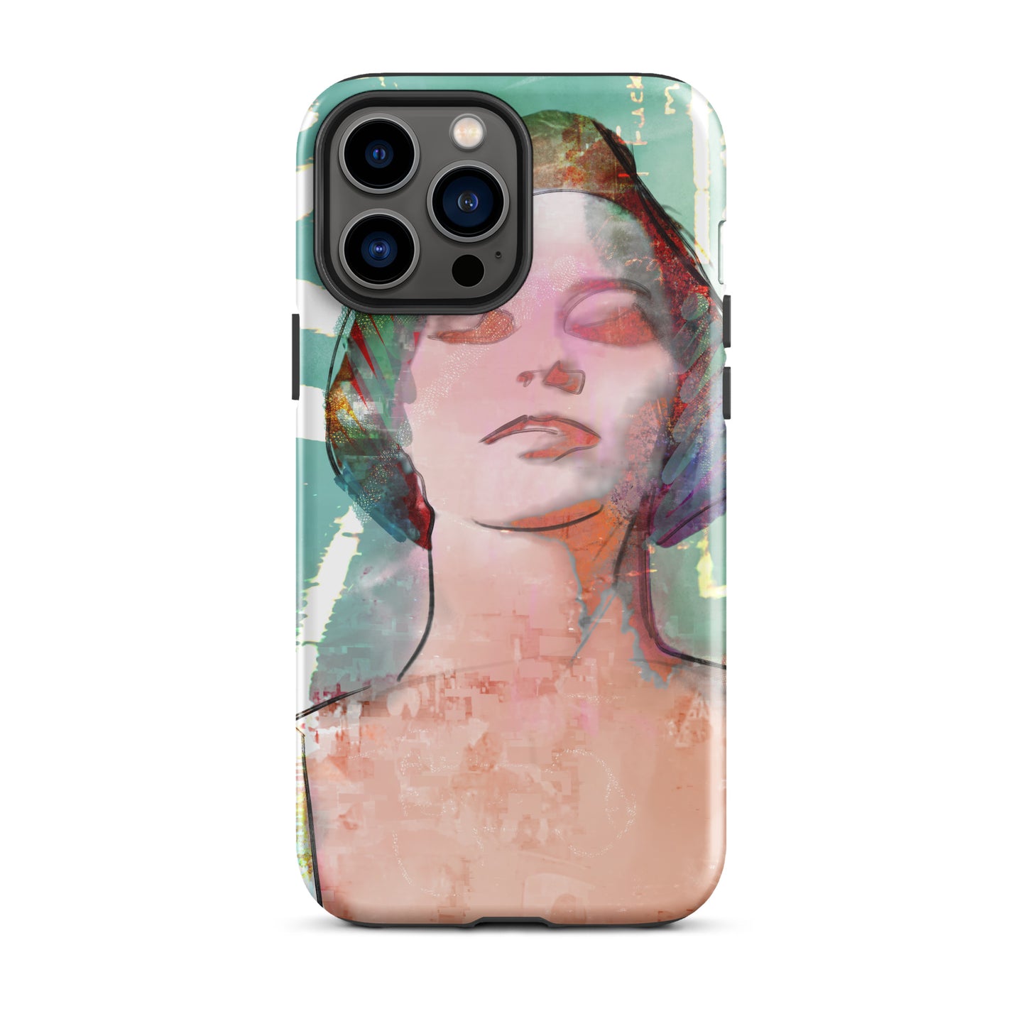 1076: What Dreams May Come, She Vibes, Tough Case for iPhone® (for models 11-15)