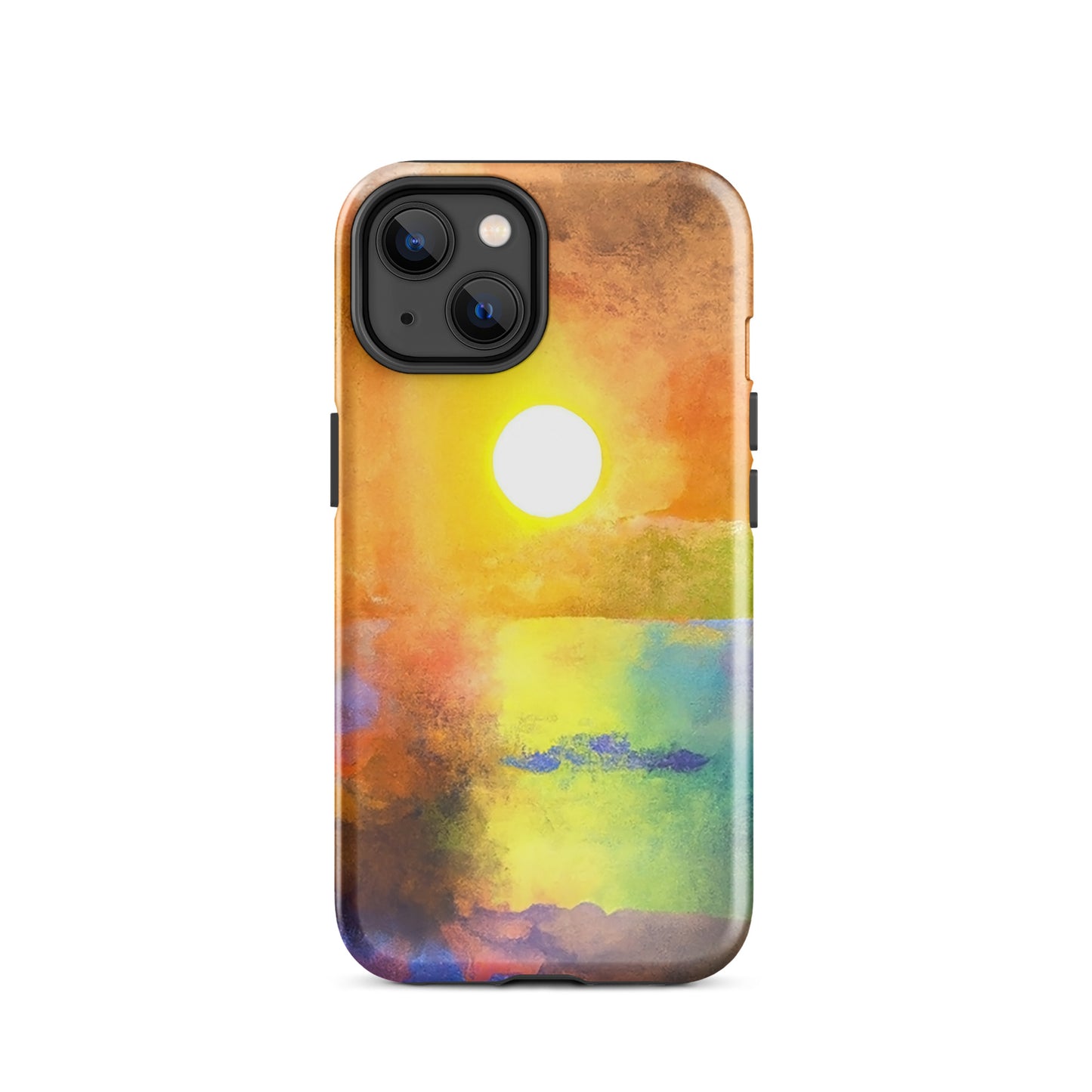 1056: Sunrise Sunset, Scenics, Tough Case for iPhone® (for models 11-15)