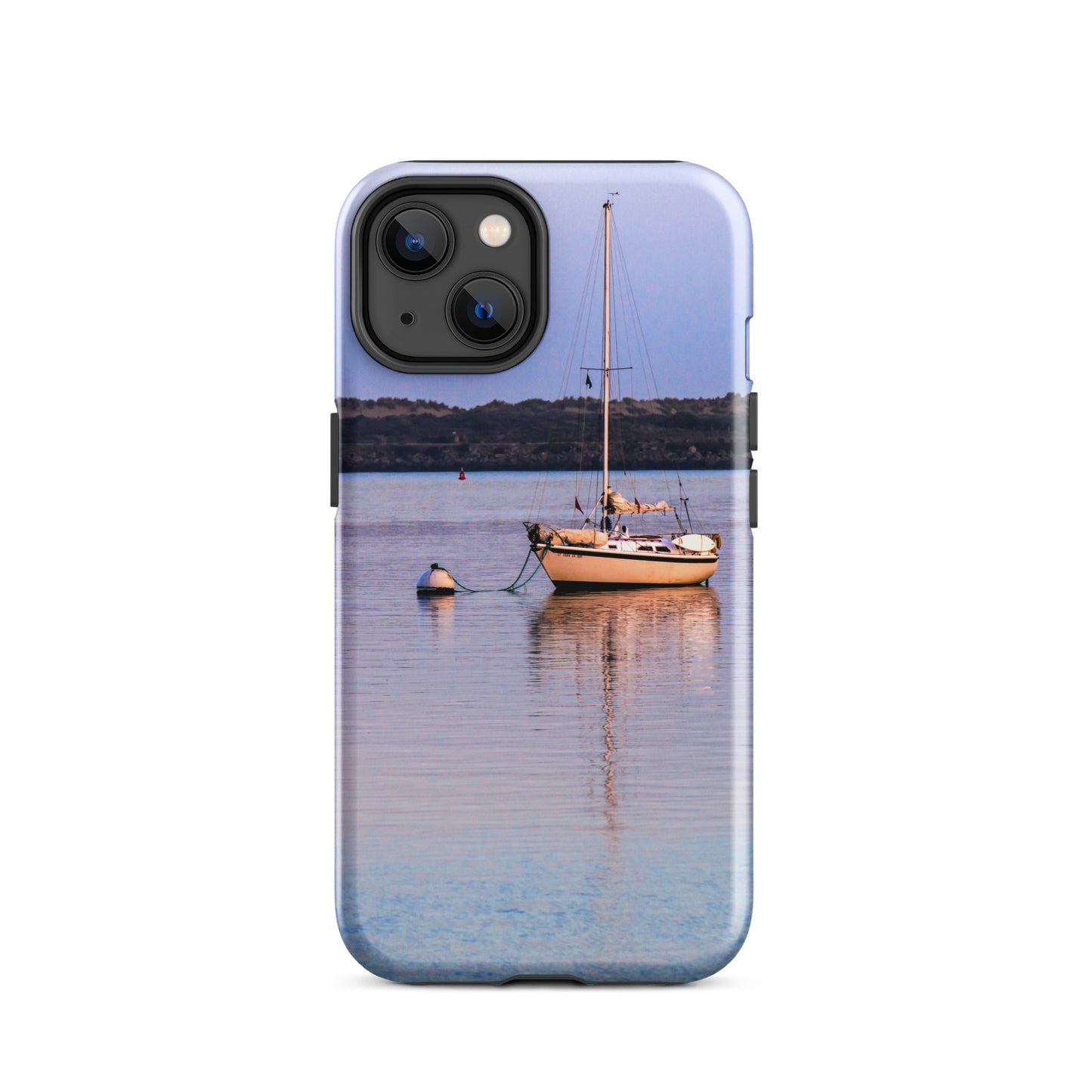 1053: Sailboat Morro Bay California Photo Tough Case for iPhone® (for models 11-15)