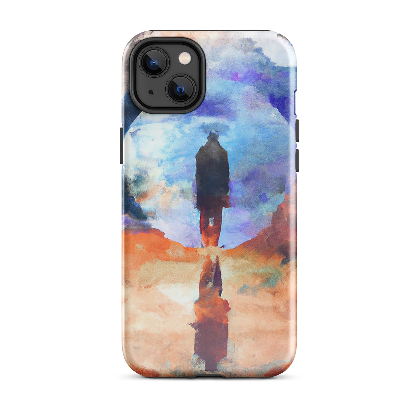 1019: Dreamcatchers Series Surreal Abstract Tough Case for iPhone® (for models 11-15)