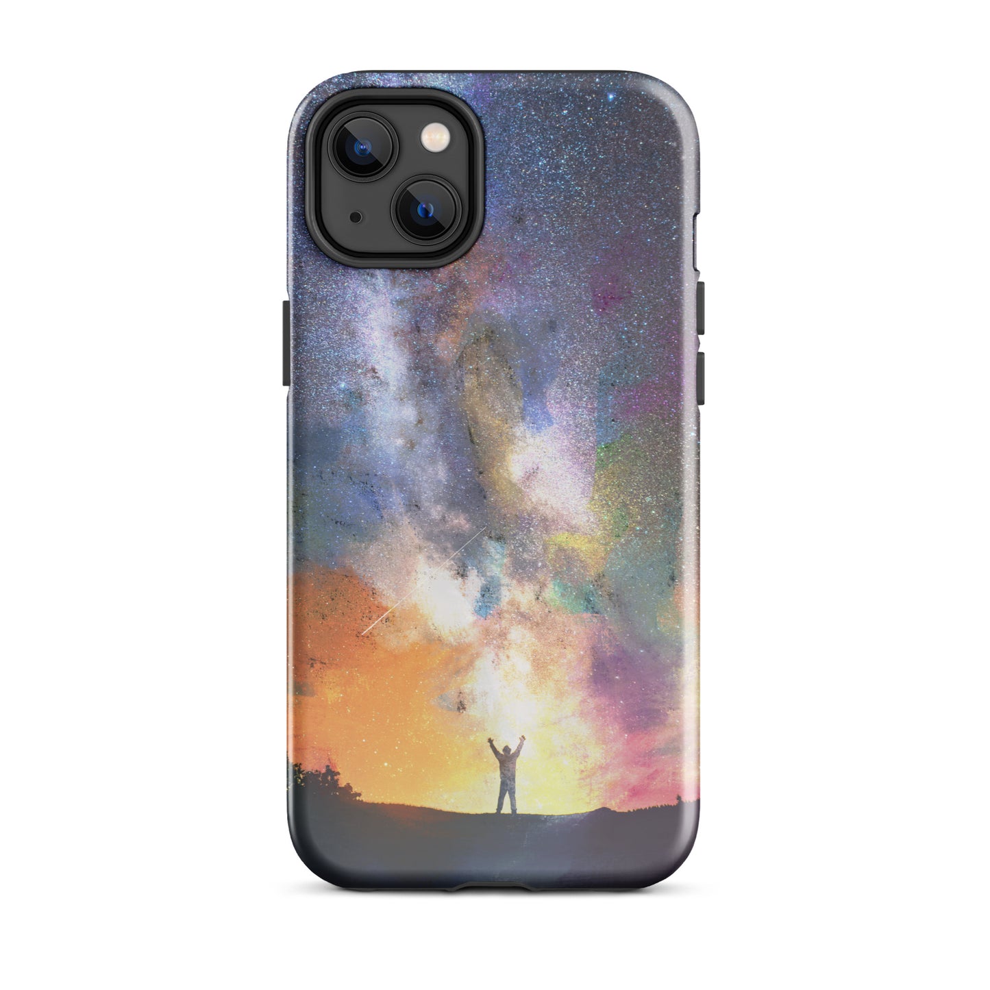 1009: Celestials Galaxy Tough Case for iPhone® (for models 11-15)