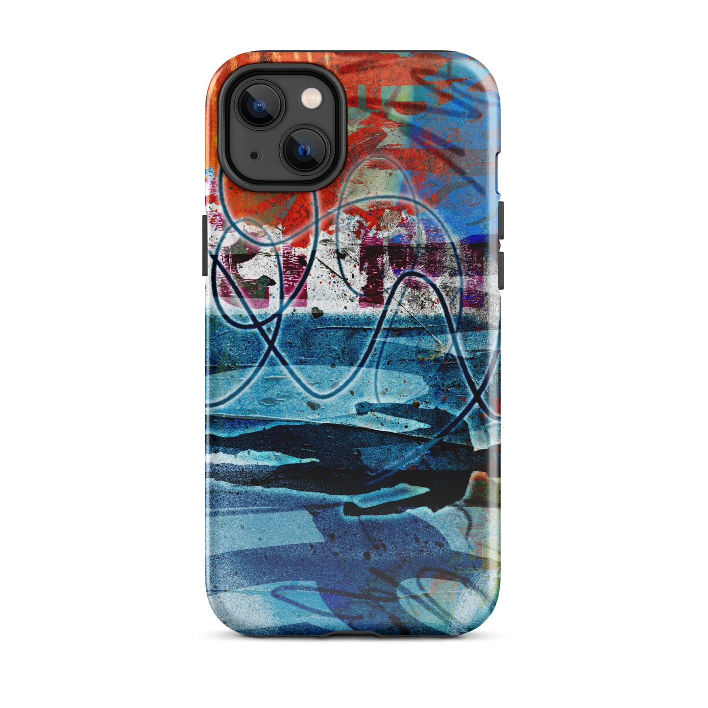 1020: Dreamcatchers Series Surreal Abstract Tough Case for iPhone® (for models 11-15)