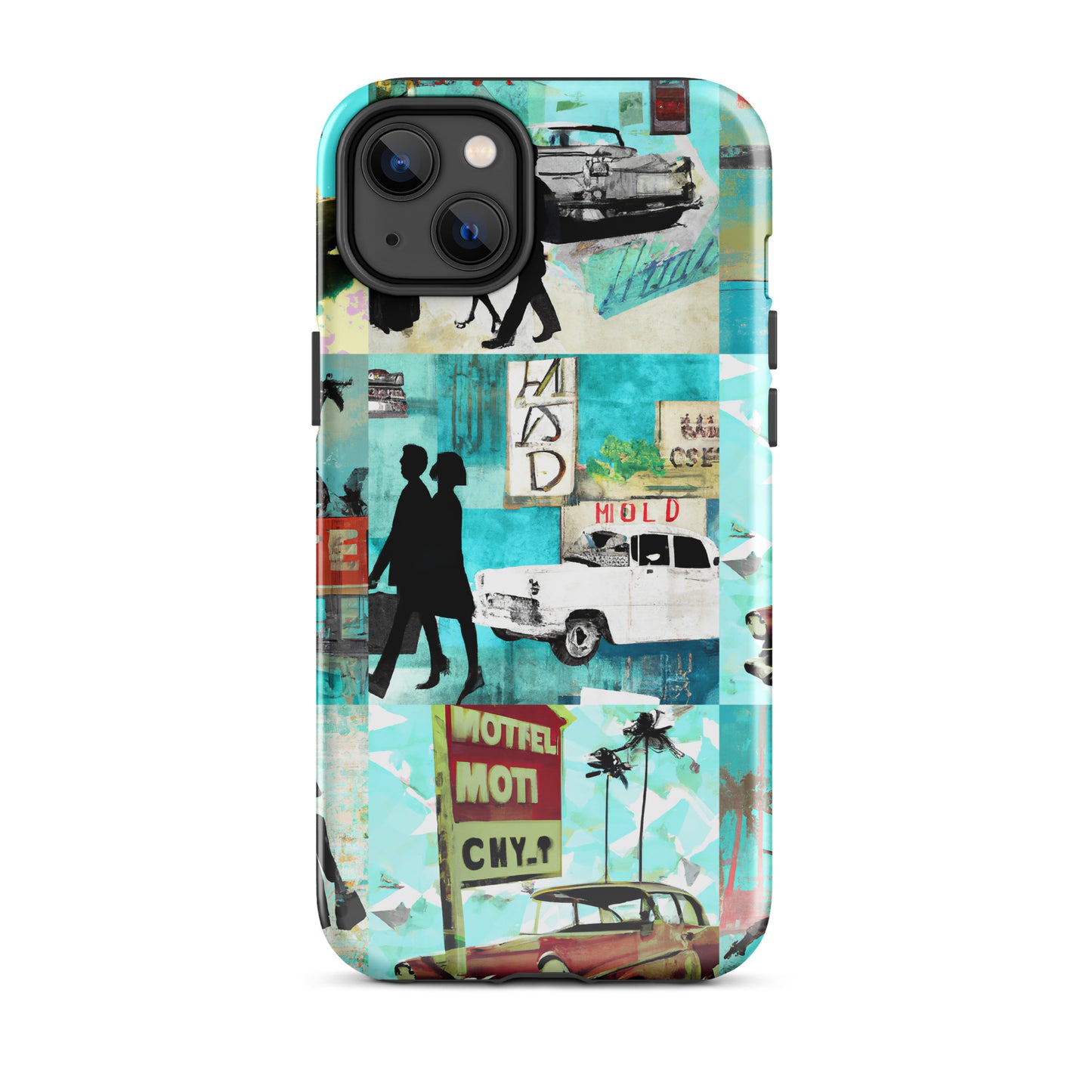 1052: Road Trip, Route 66 Series, Tough Case for iPhone® (for models 11-15)