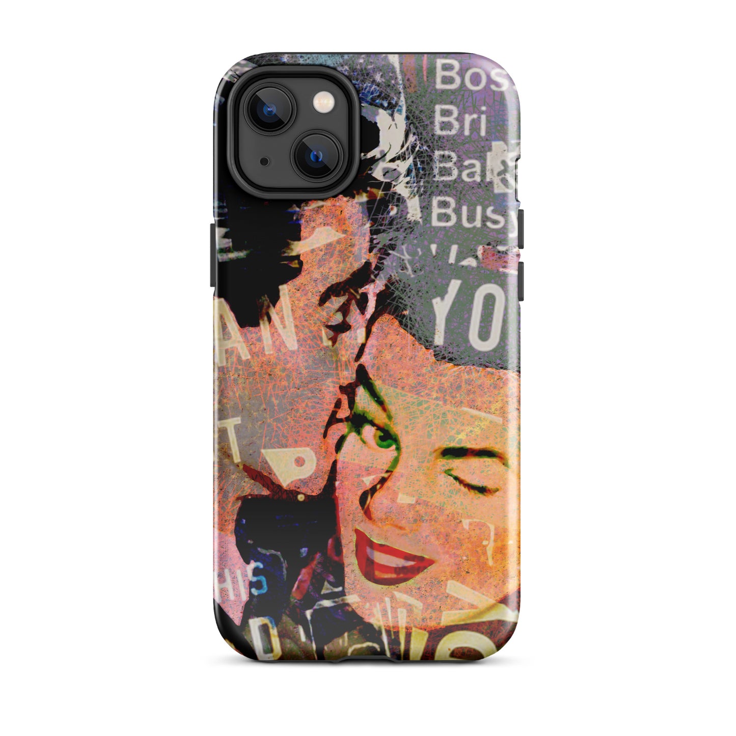 1049: Wink, Neon Love Series Wink Tough Case for iPhone® (for models 11-15)