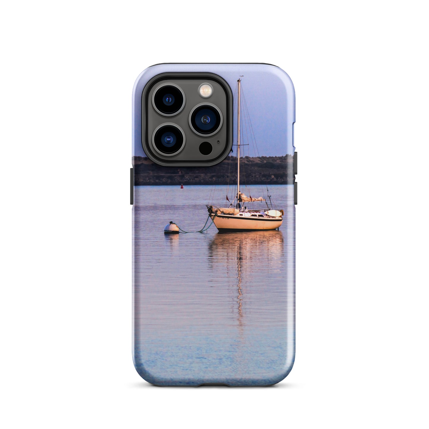 1053: Sailboat Morro Bay California Photo Tough Case for iPhone® (for models 11-15)