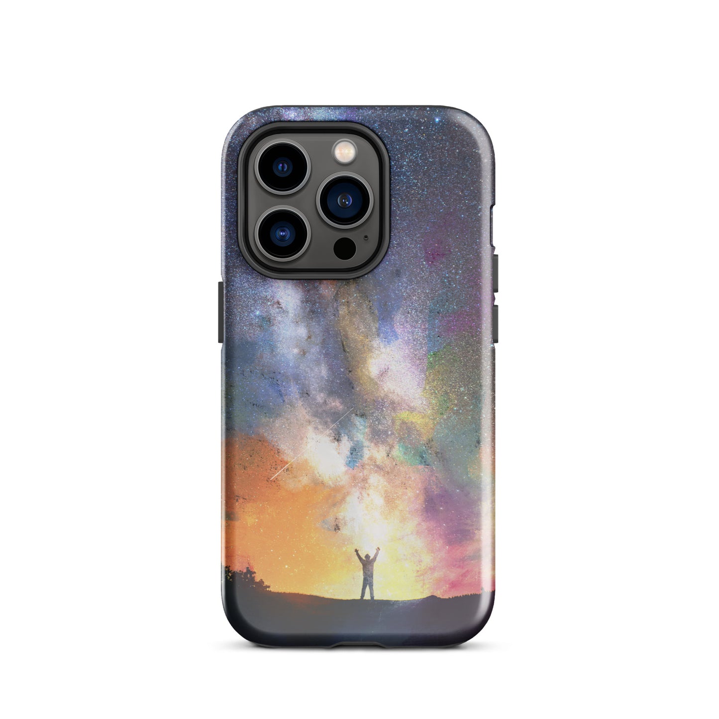 1009: Celestials Galaxy Tough Case for iPhone® (for models 11-15)