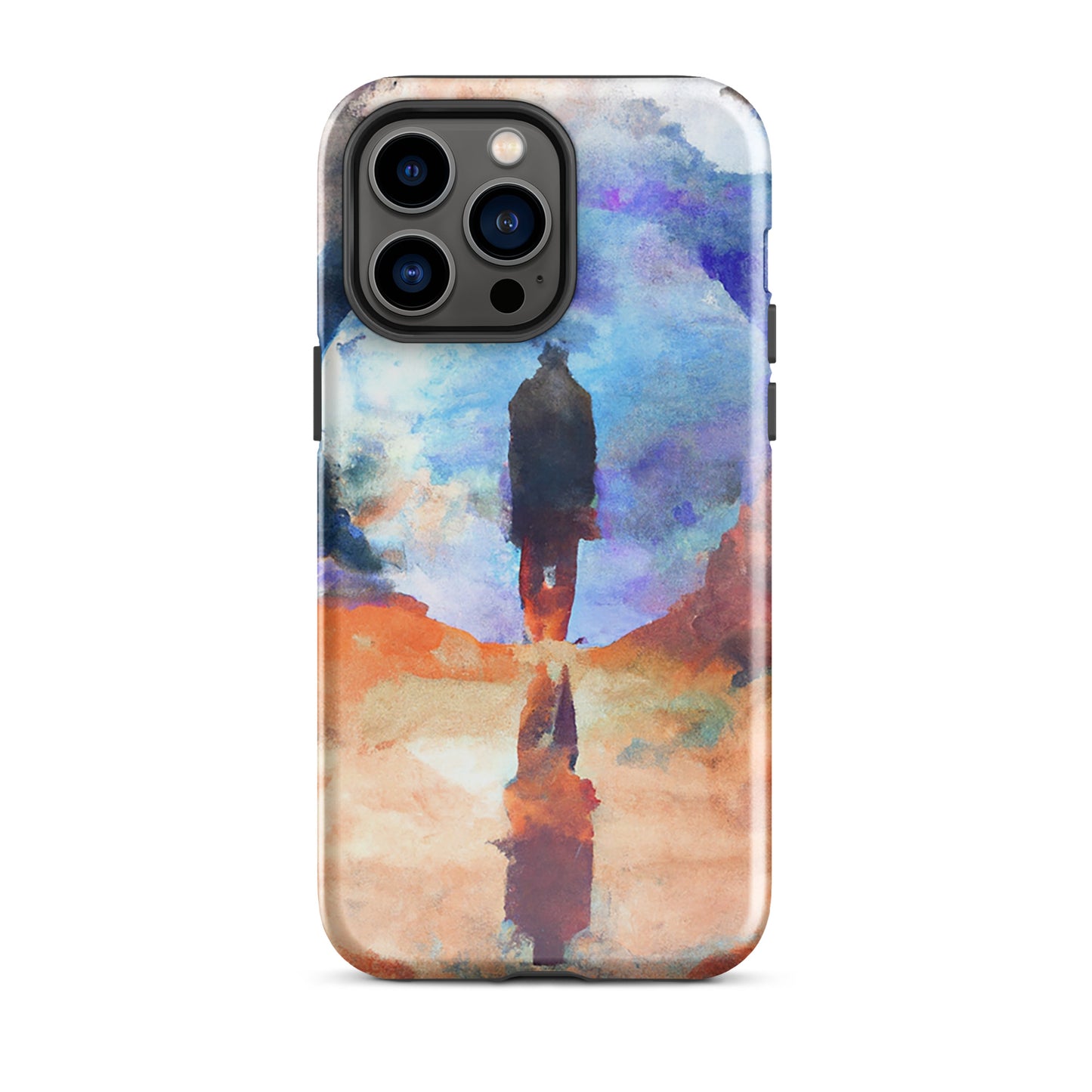 1019: Dreamcatchers Series Surreal Abstract Tough Case for iPhone® (for models 11-15)