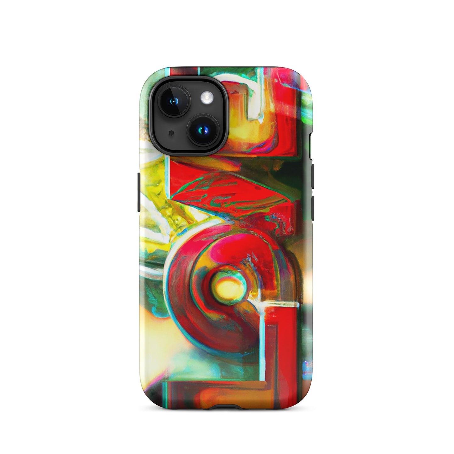 1040: Love, Abstracts Tough Case for iPhone® (for models 11-15)