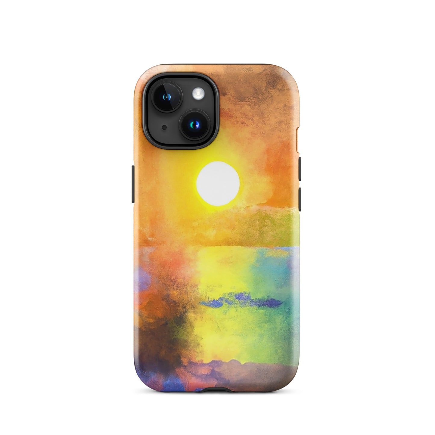 1056: Sunrise Sunset, Scenics, Tough Case for iPhone® (for models 11-15)