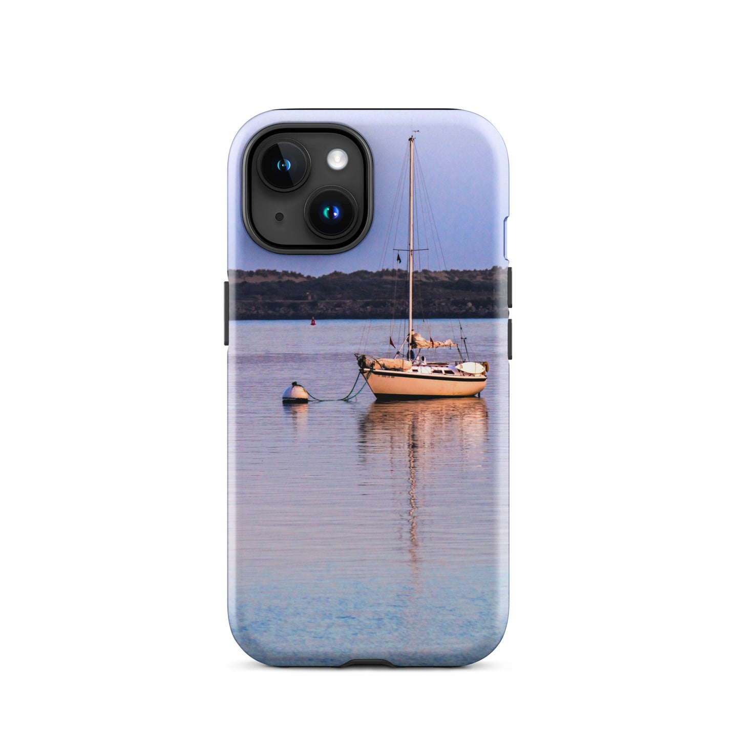 1053: Sailboat Morro Bay California Photo Tough Case for iPhone® (for models 11-15)