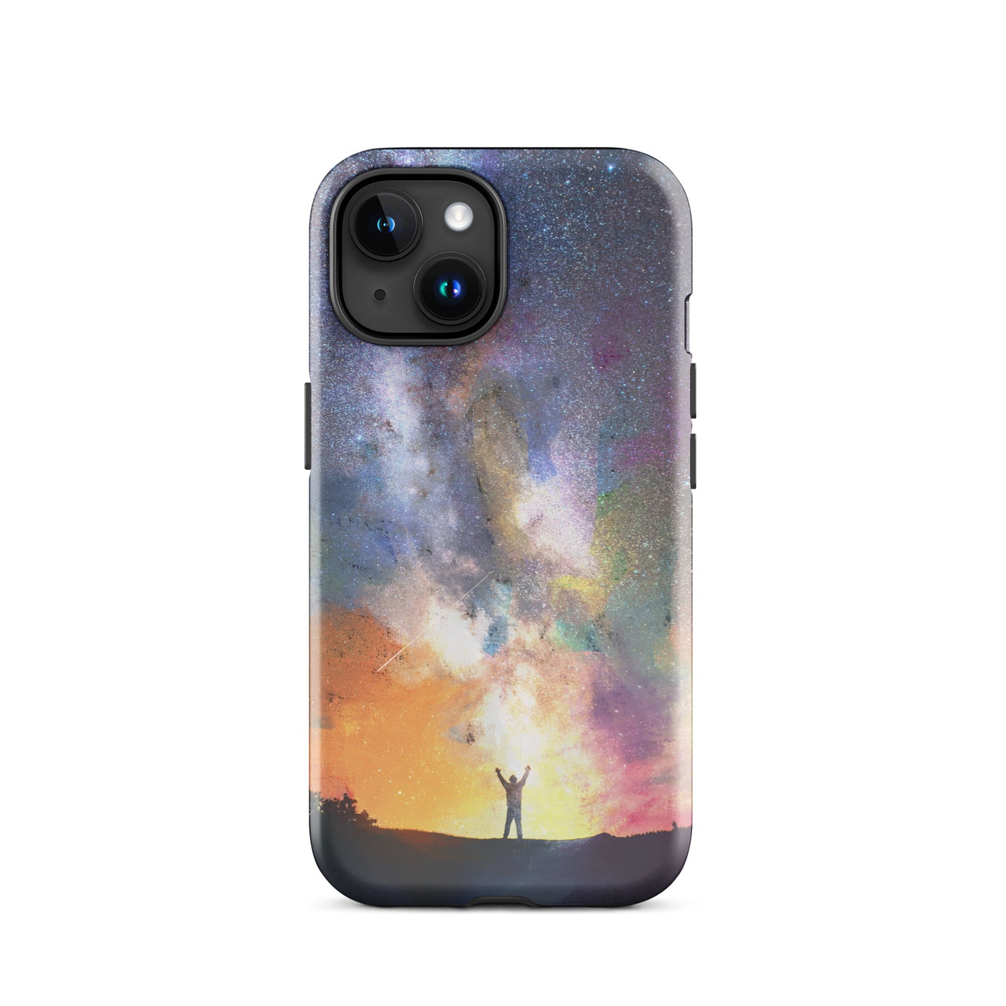 1009: Celestials Galaxy Tough Case for iPhone® (for models 11-15)