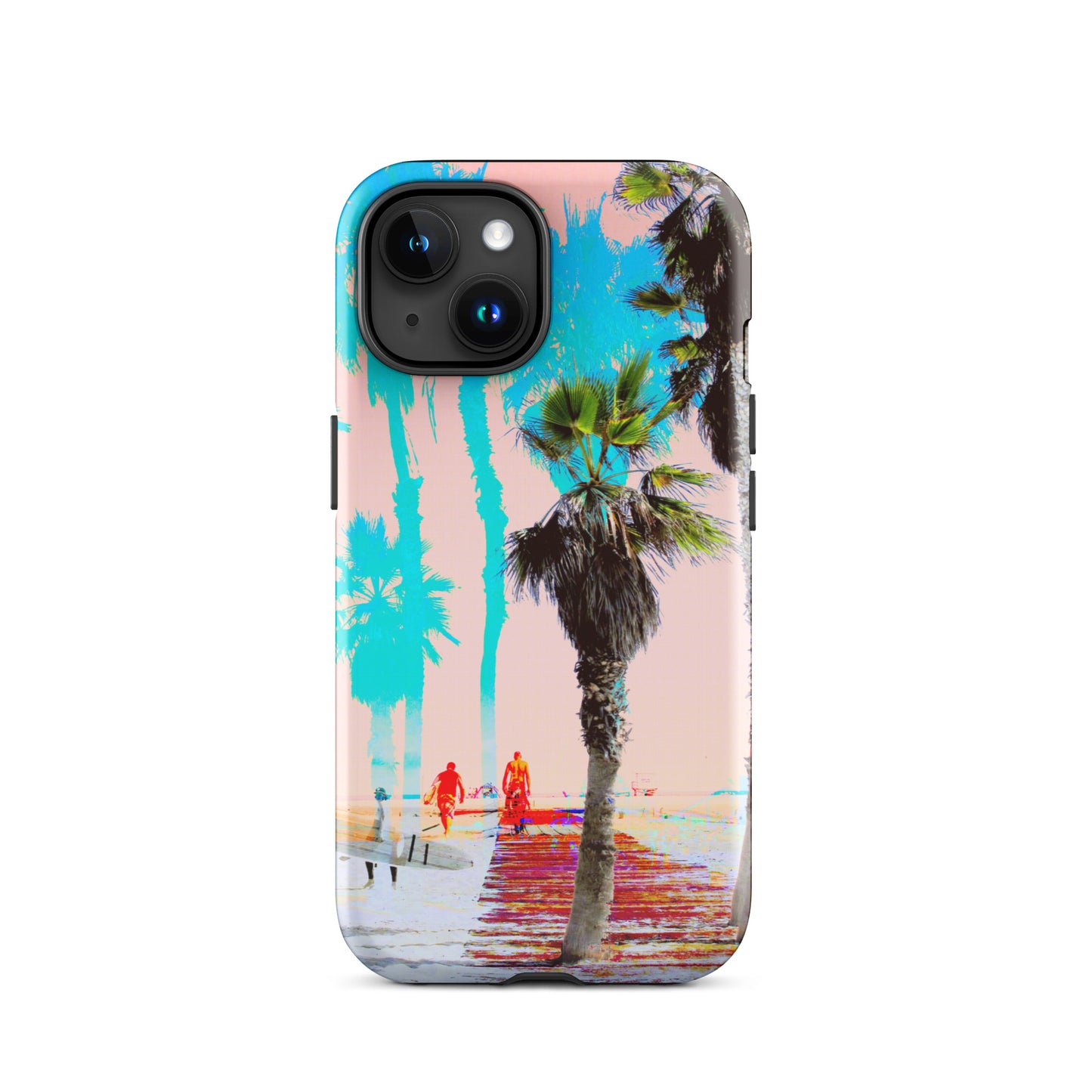 Santa Monica Boardwalk Beach Life Photo Art Tough Case for iPhone®