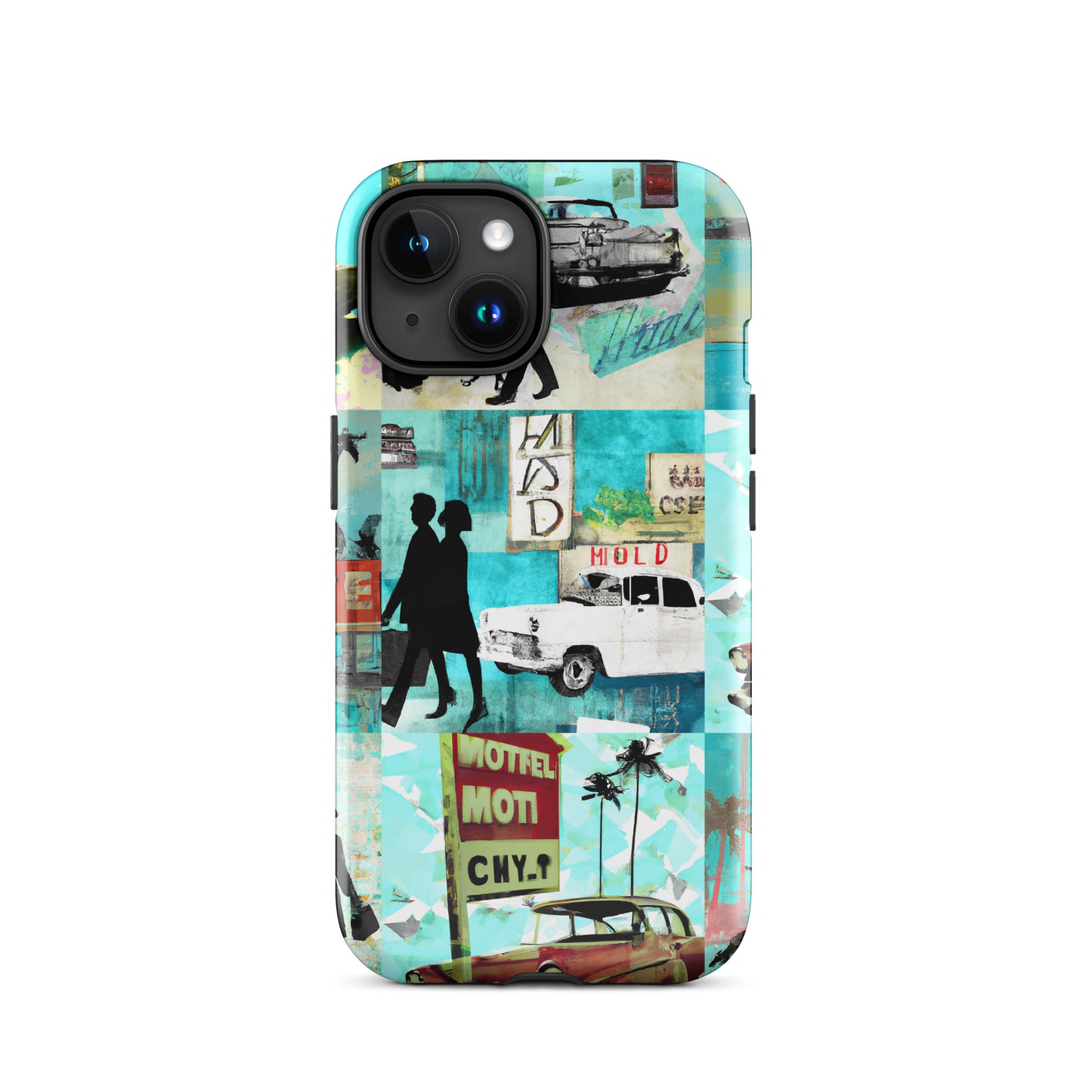 1052: Road Trip, Route 66 Series, Tough Case for iPhone® (for models 11-15)